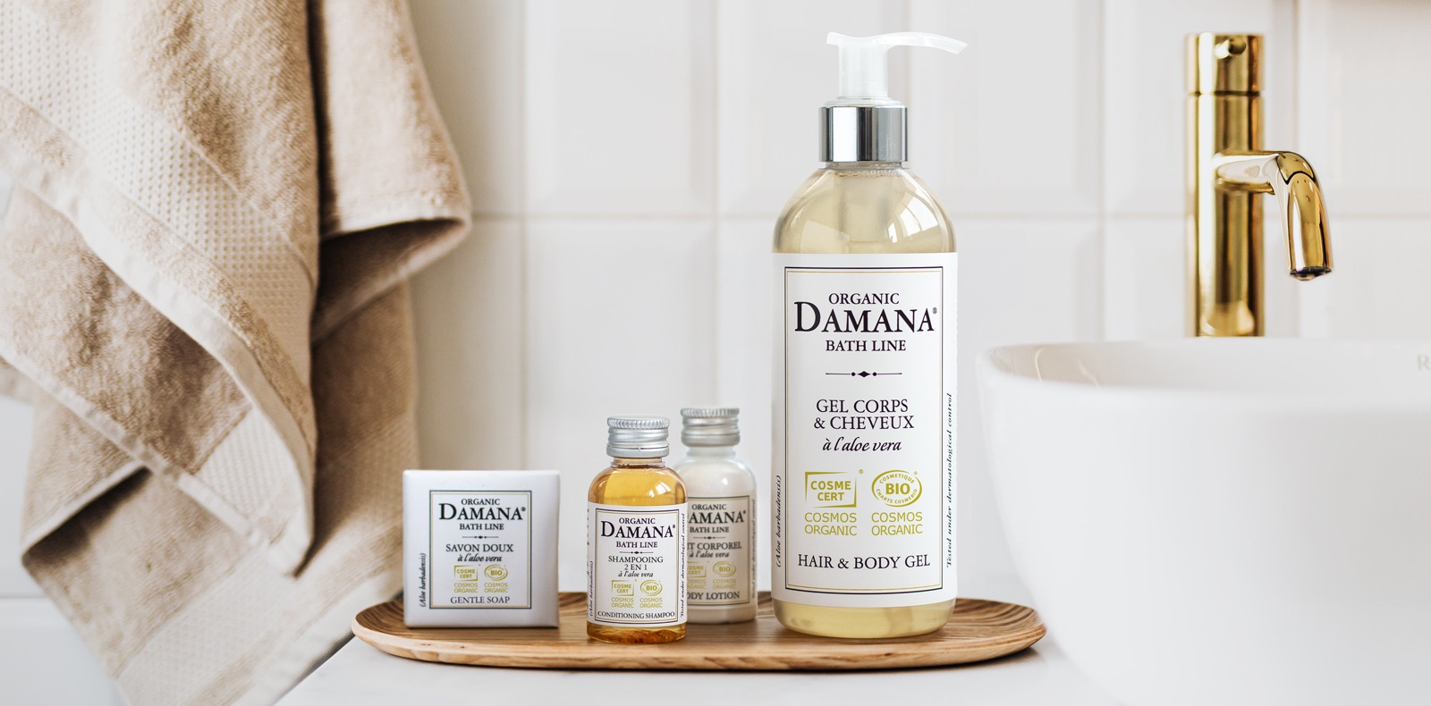 Organic Bath — Flakonok és tubusok formátum vizuális forrása