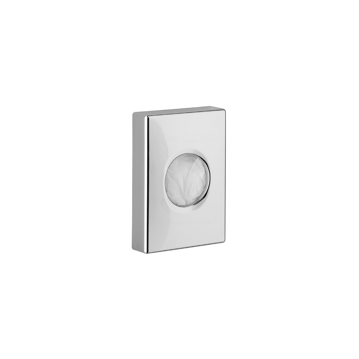 Sanitary Bag Dispenser, chrome