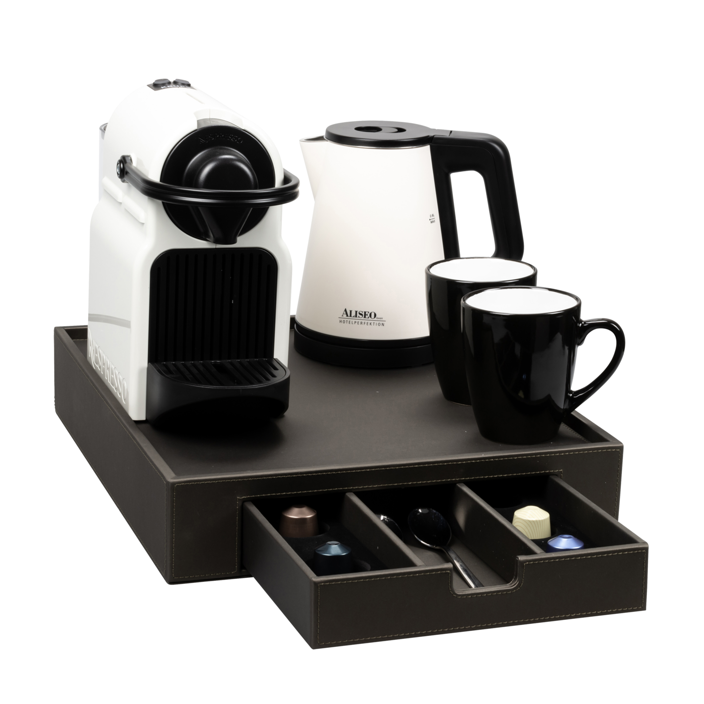 The Londoner, Tray, taupe (brownish grey)