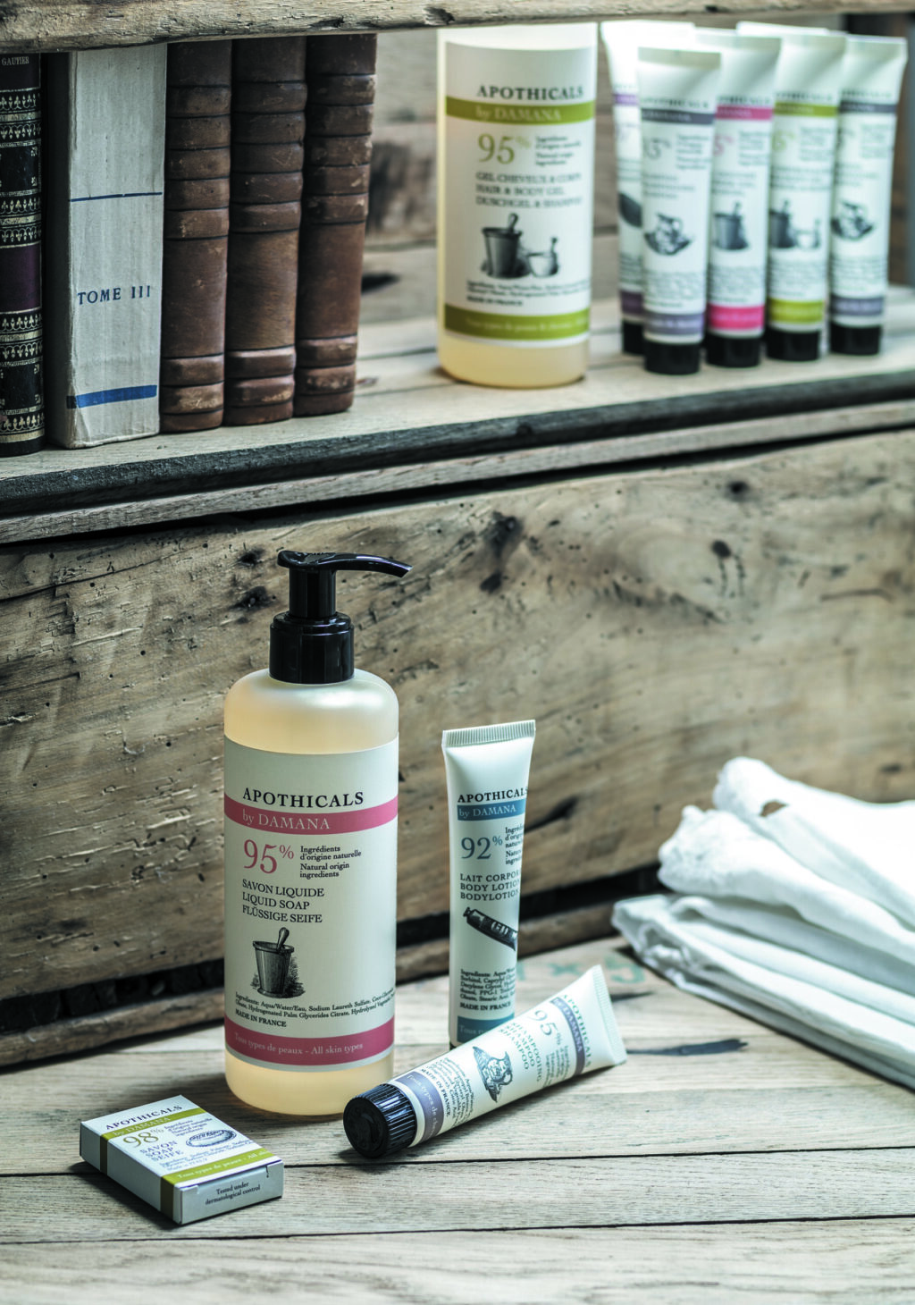 Damana Apothicals sampon és tusfürdő 30 ml