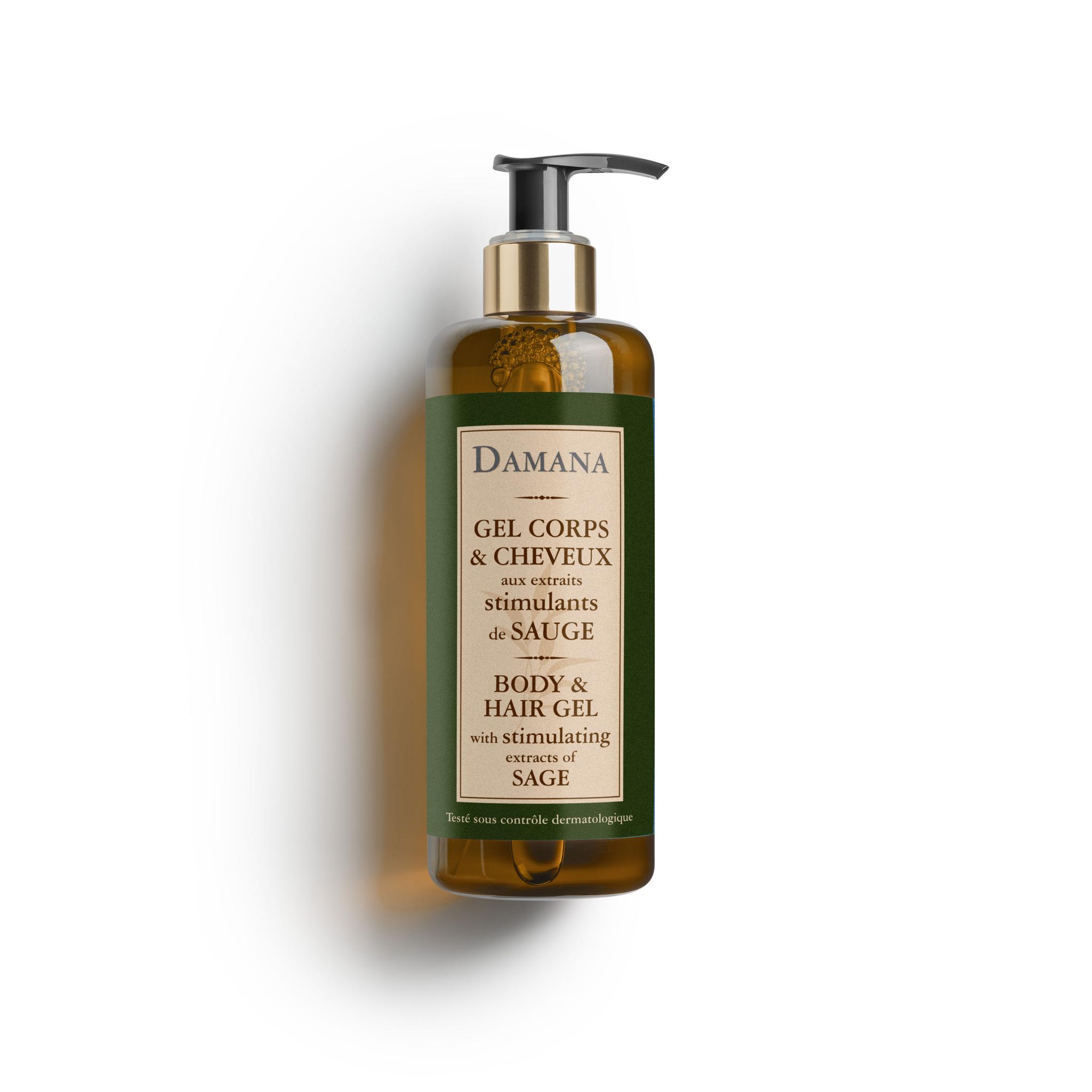 Damana Earth & Sun sampon és tusfürdő ecopump 300ml Damana sampon és tusfürdő 300 ml pumpás