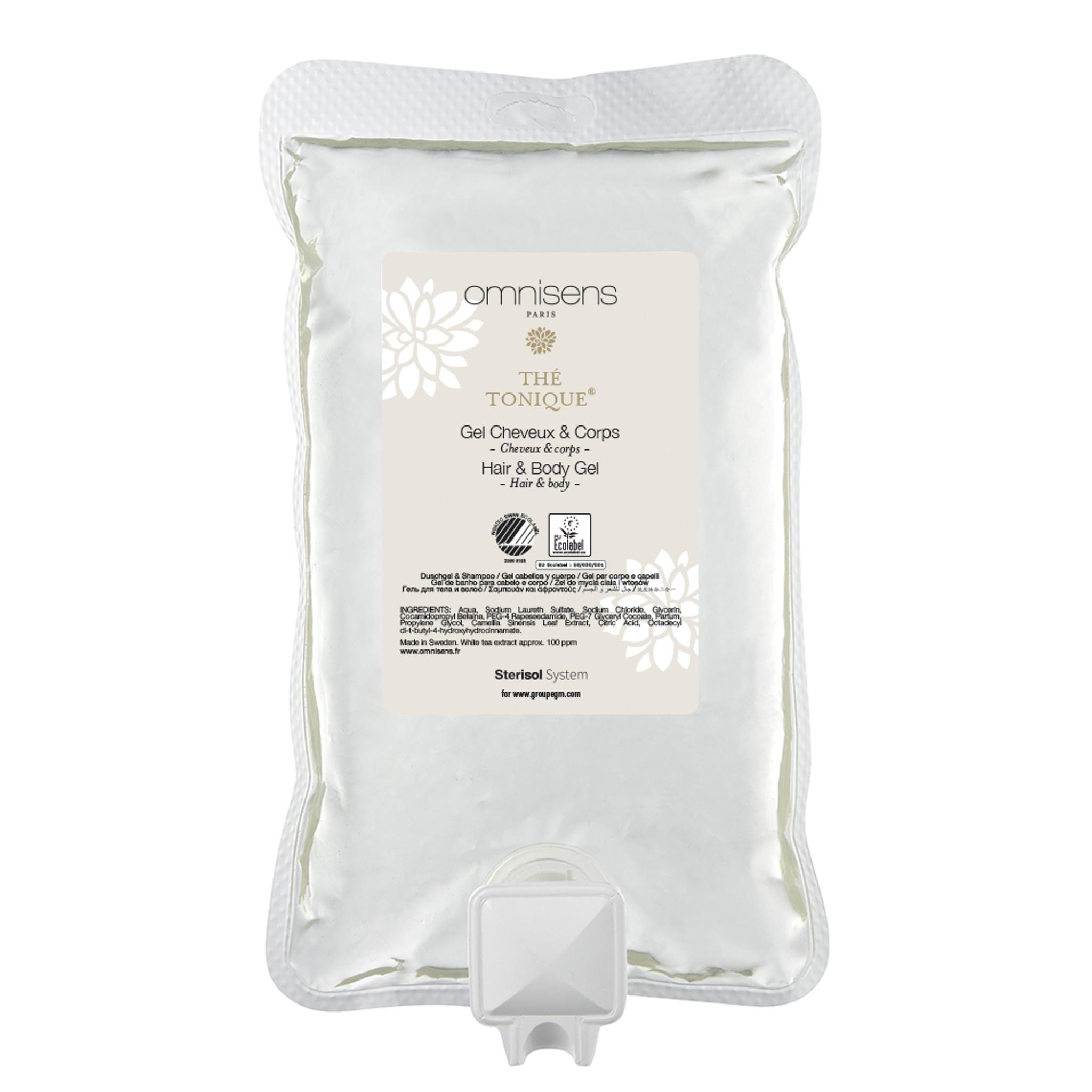 Omnisens sampon és tusfürdő ecosource Omnisens sampon és tusfürdő utántöltő 375 ml