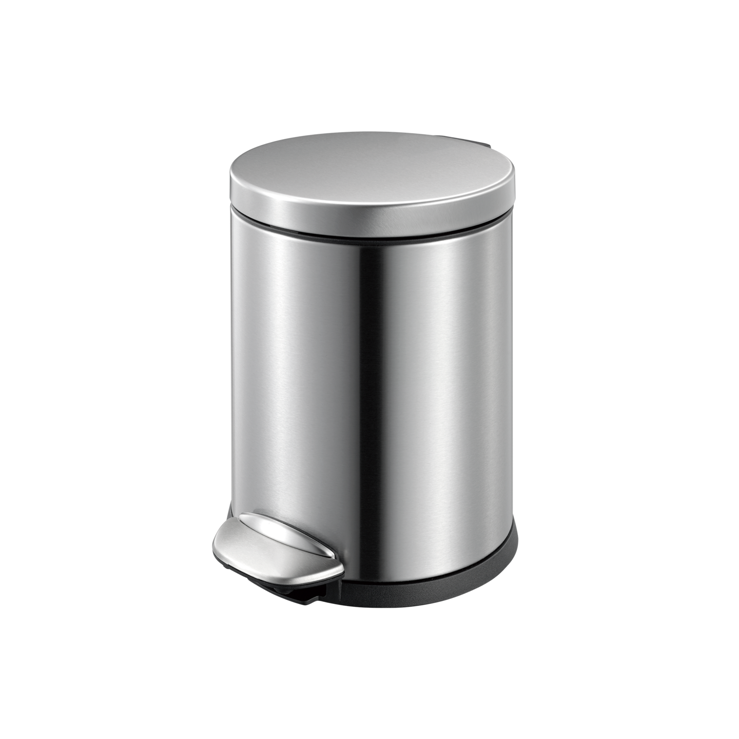 Pedal Bin PRESTIGE, brushed chrome, 3 l.