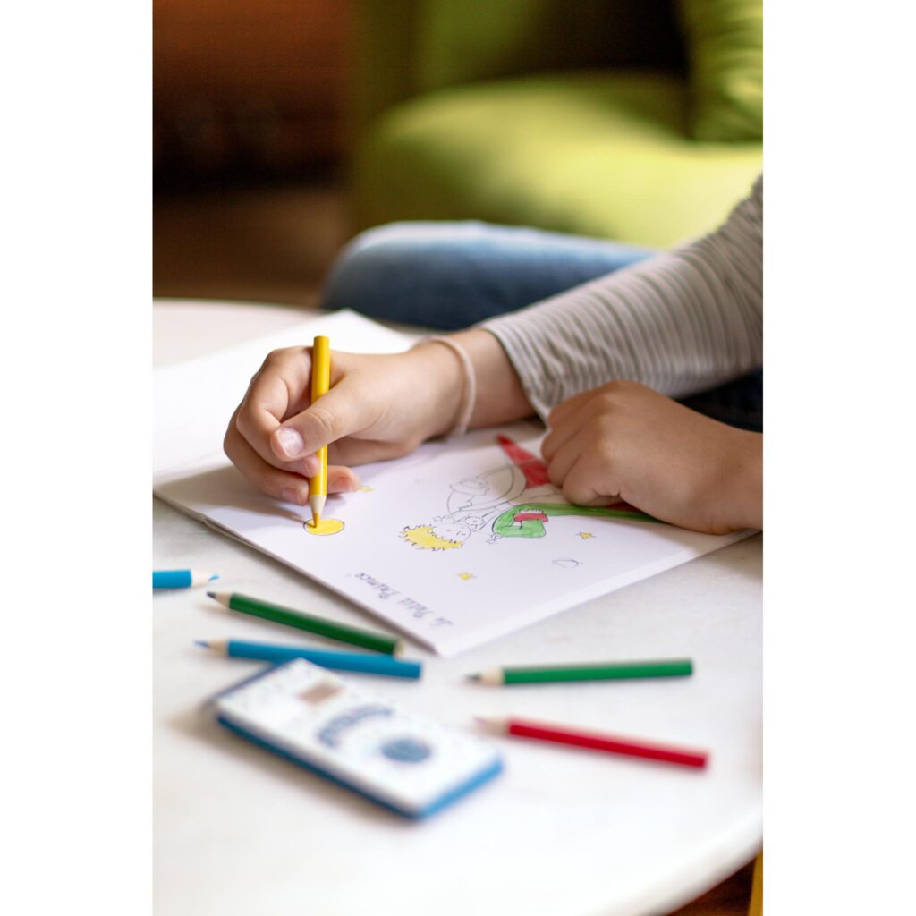 LPP-Ambiance-Coloring-set Le Petit Prince színező könyv