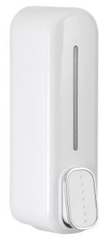 Szappanadagoló, 350ml, fehér 63x220x90 mm