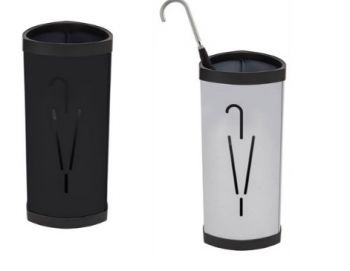 Esernyőtartó, fém, ALBA "Tria2" fekete vagy szürke