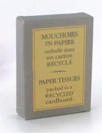 Damana papírzsebkendő Authentic line