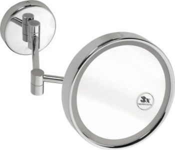 mr2 Kozmetikai tükör LED világítással, 260x200x400mm, átm:180mm