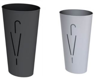 Esernyőtartó, fém, ALBA "Rainy", fekete vagy szürke