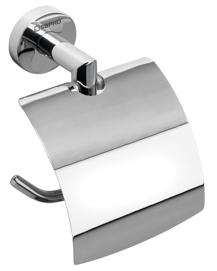 WC papírtartó, 142x170x90mm, króm