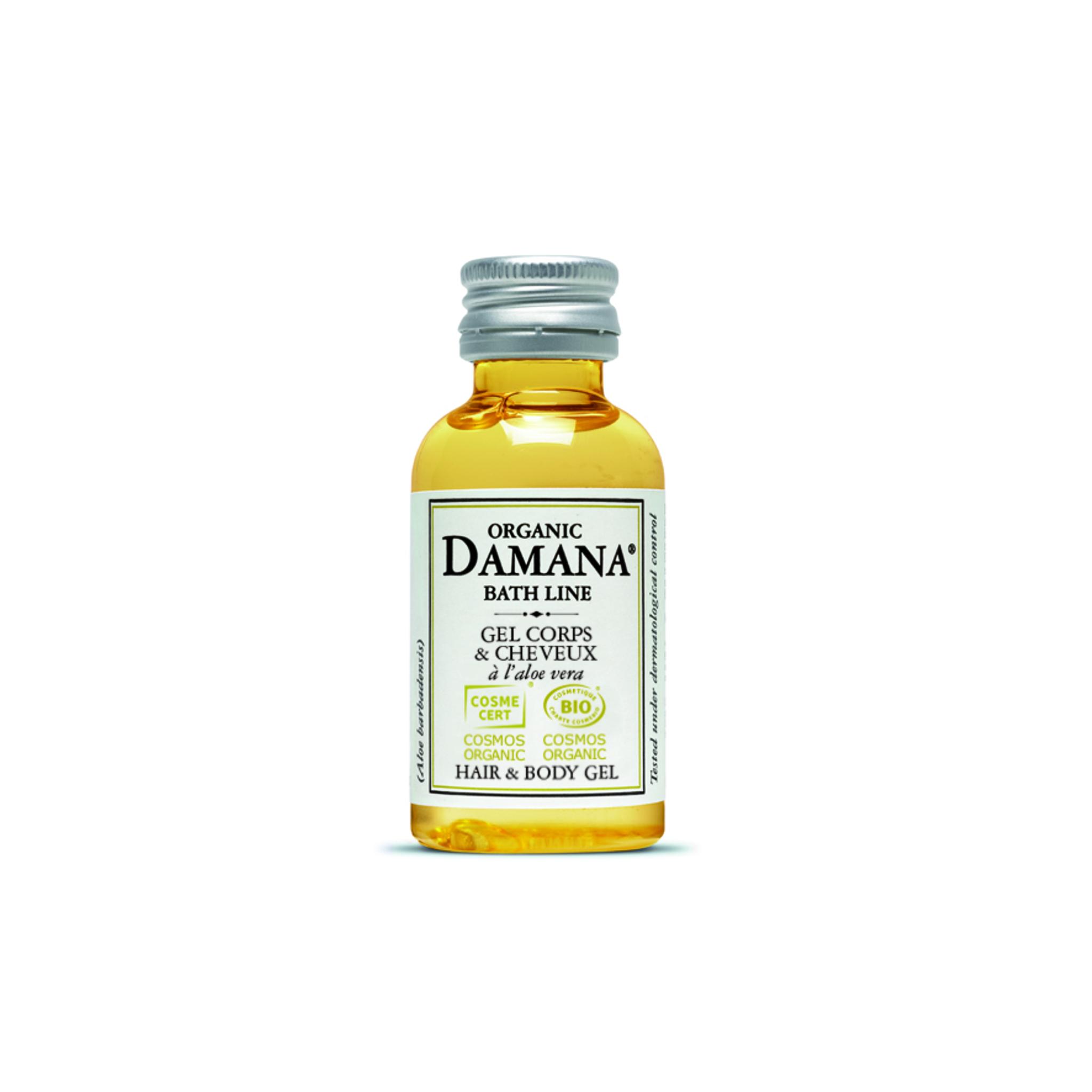Damana Organic sampon és tusfürdő 30 ml