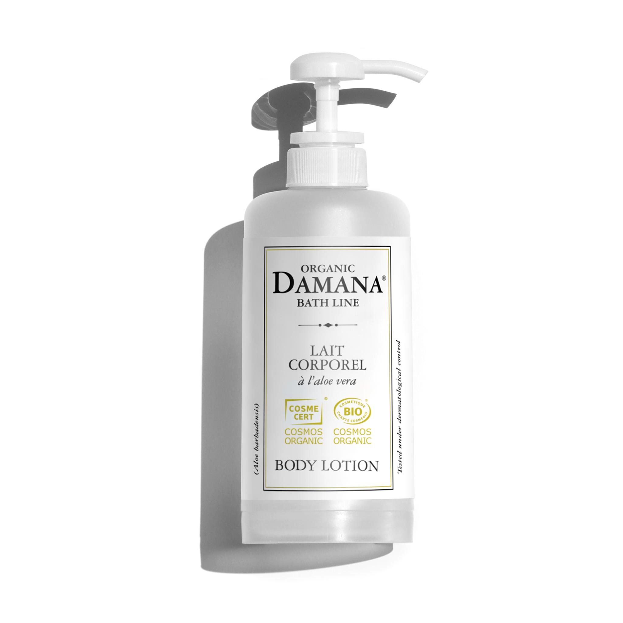 Damana Organic testápoló 400 ml Ecofill adagoló