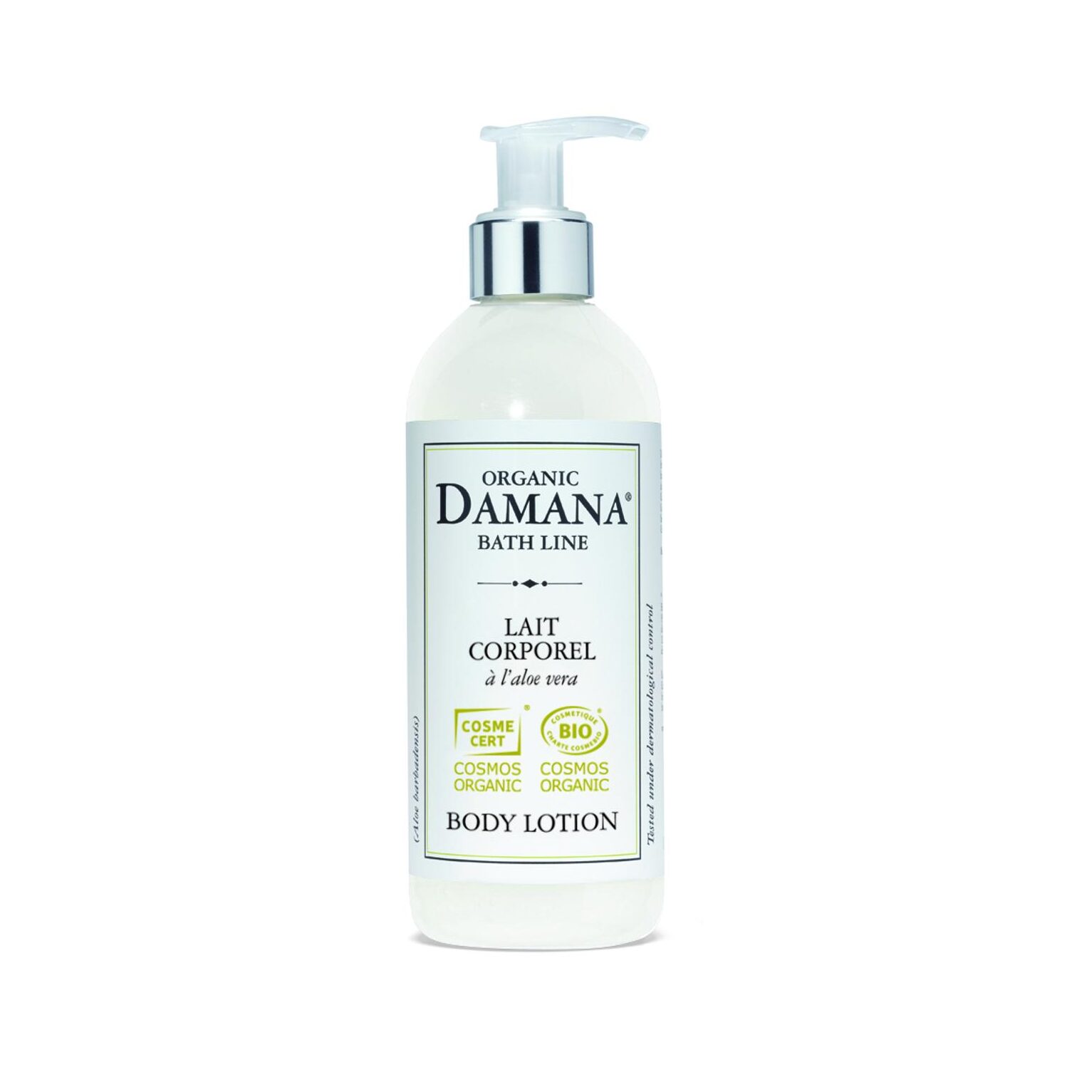 Damana Organic testápoló 300 ml pumpás