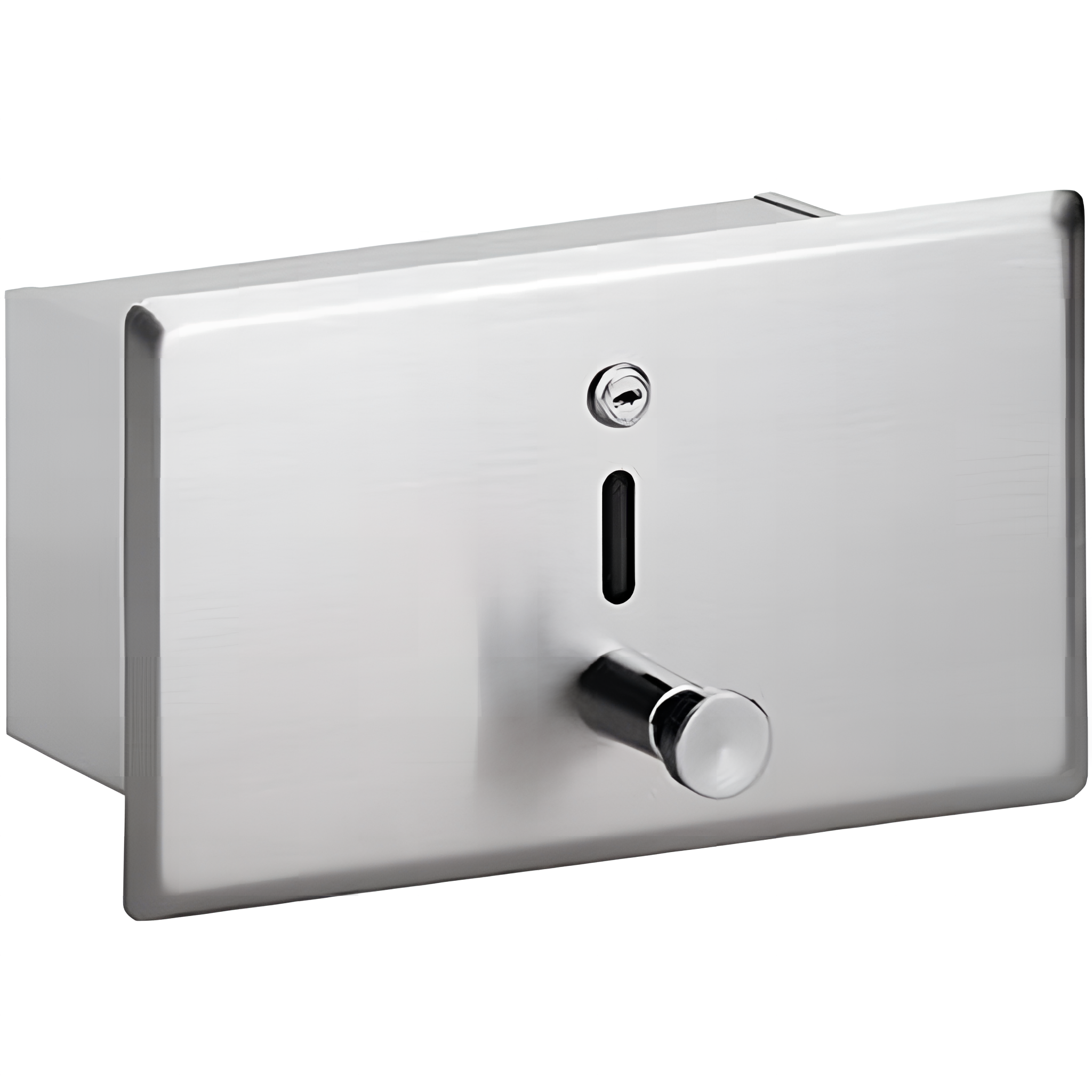 ada23 Beépíthető szappanadagoló, 240x140x150mm, 1100ml, inox