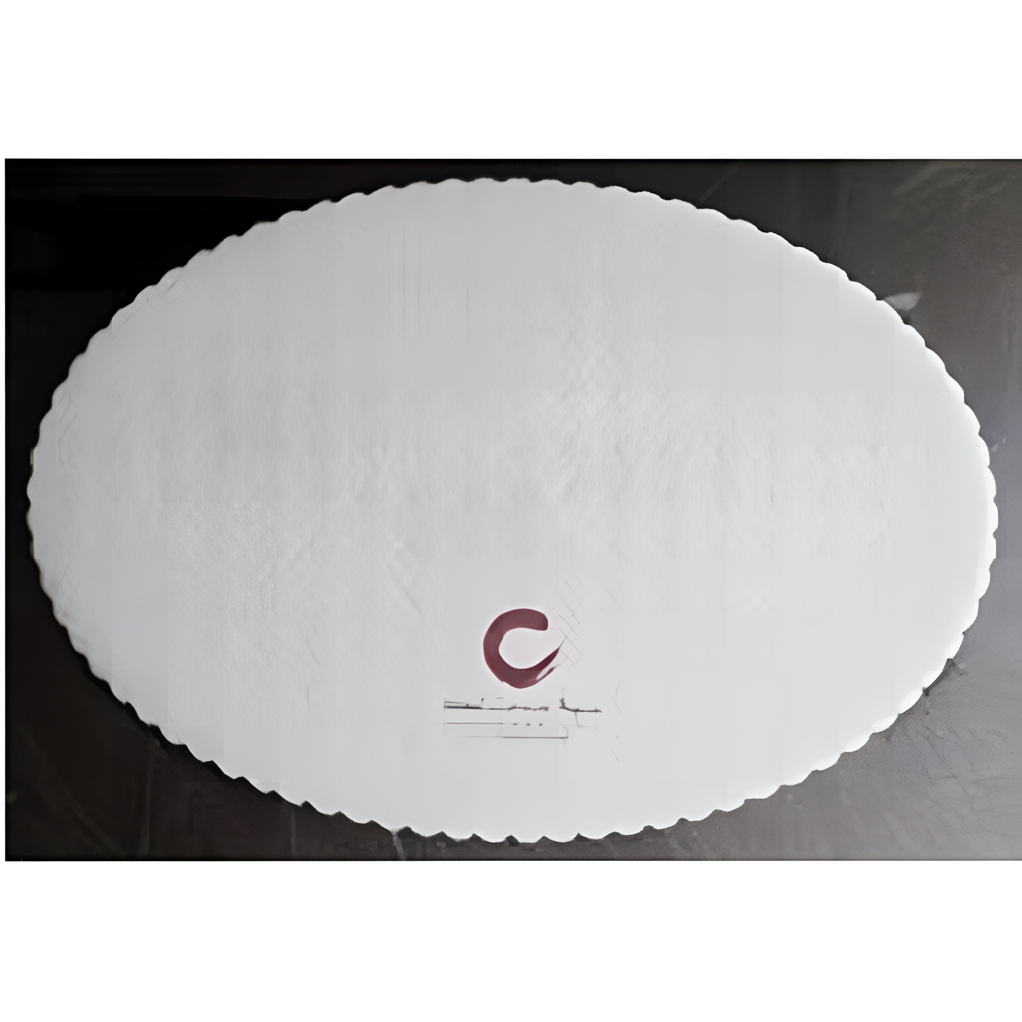 Ovális tálca betét 170x240 mm