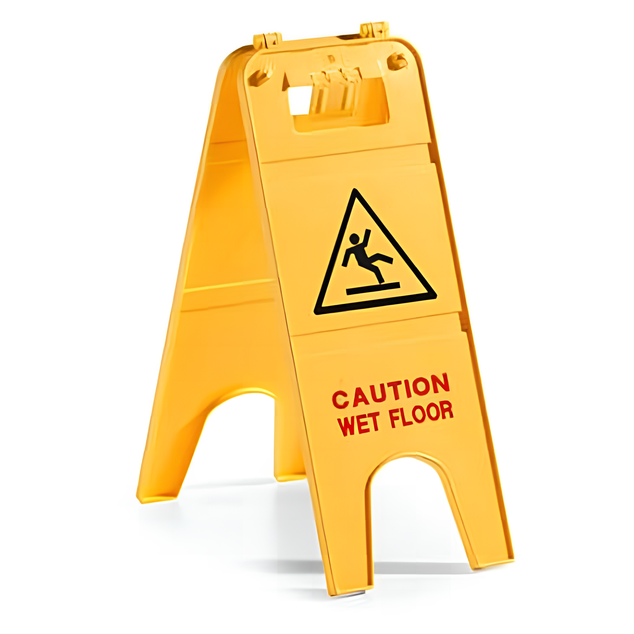 Összecsukható caution wet floor tábla