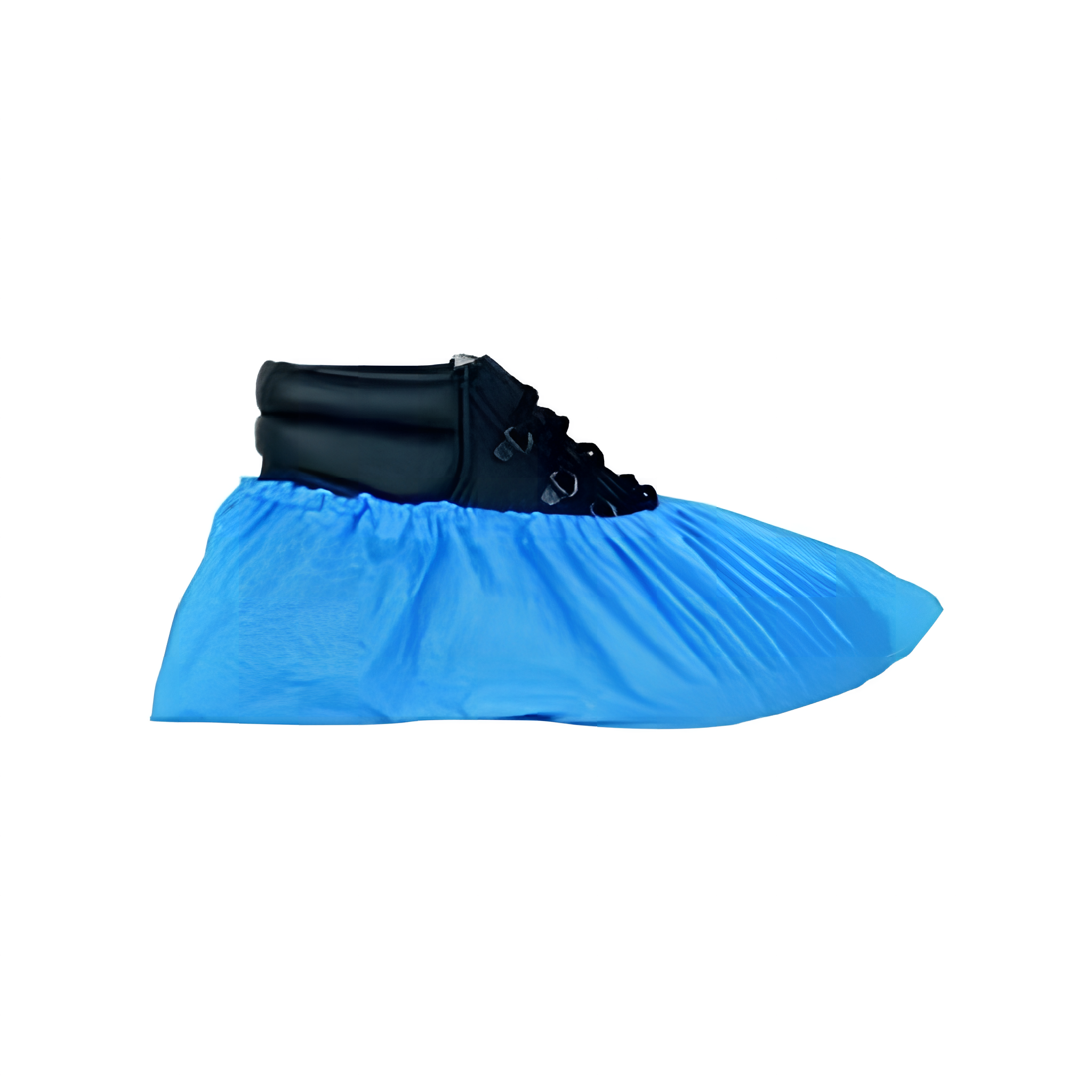 Cipővédő kék nylon csomag 100db/doboz