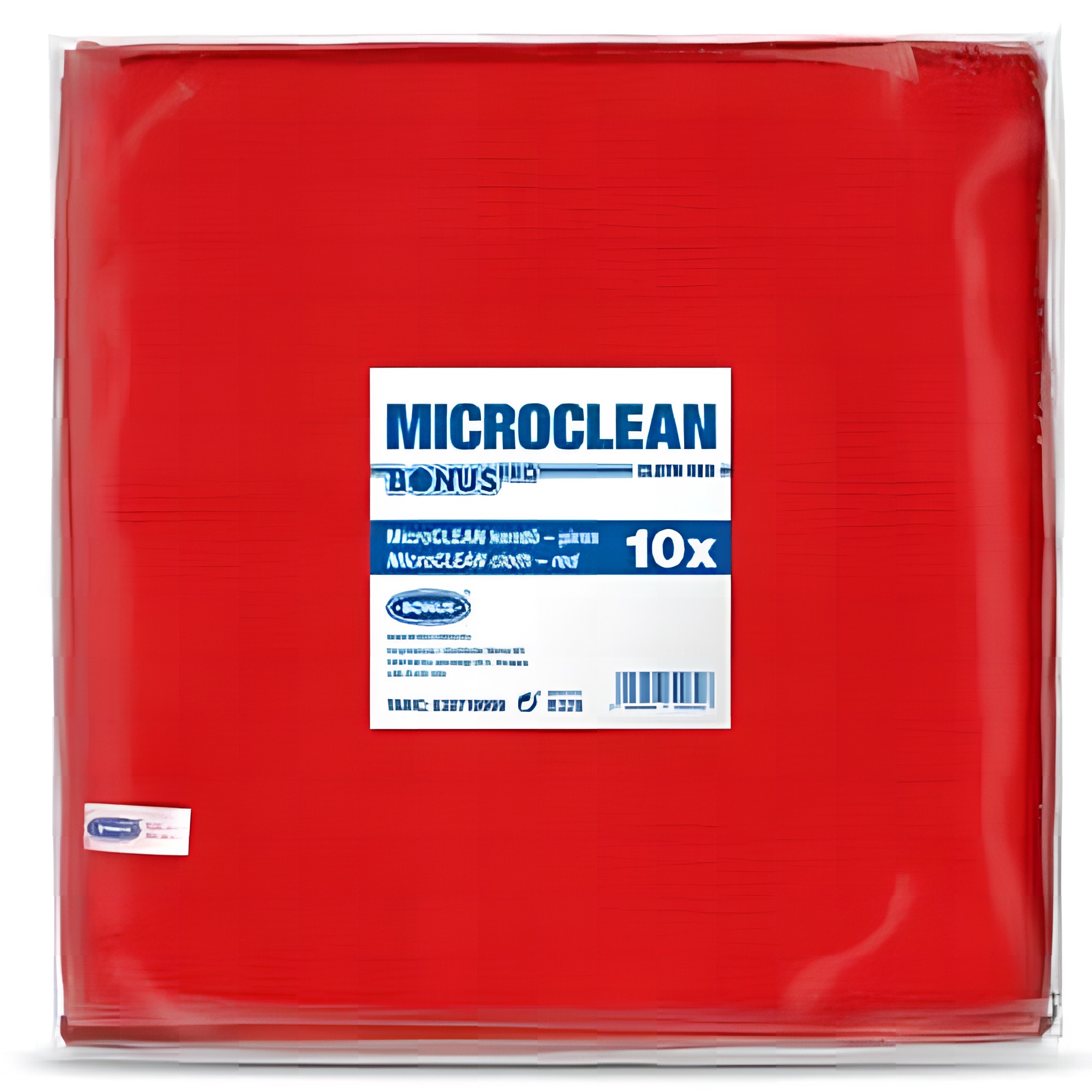 cla5 Bonus mikroszálas univerzális kendő 32x32cm piros 10 darabos