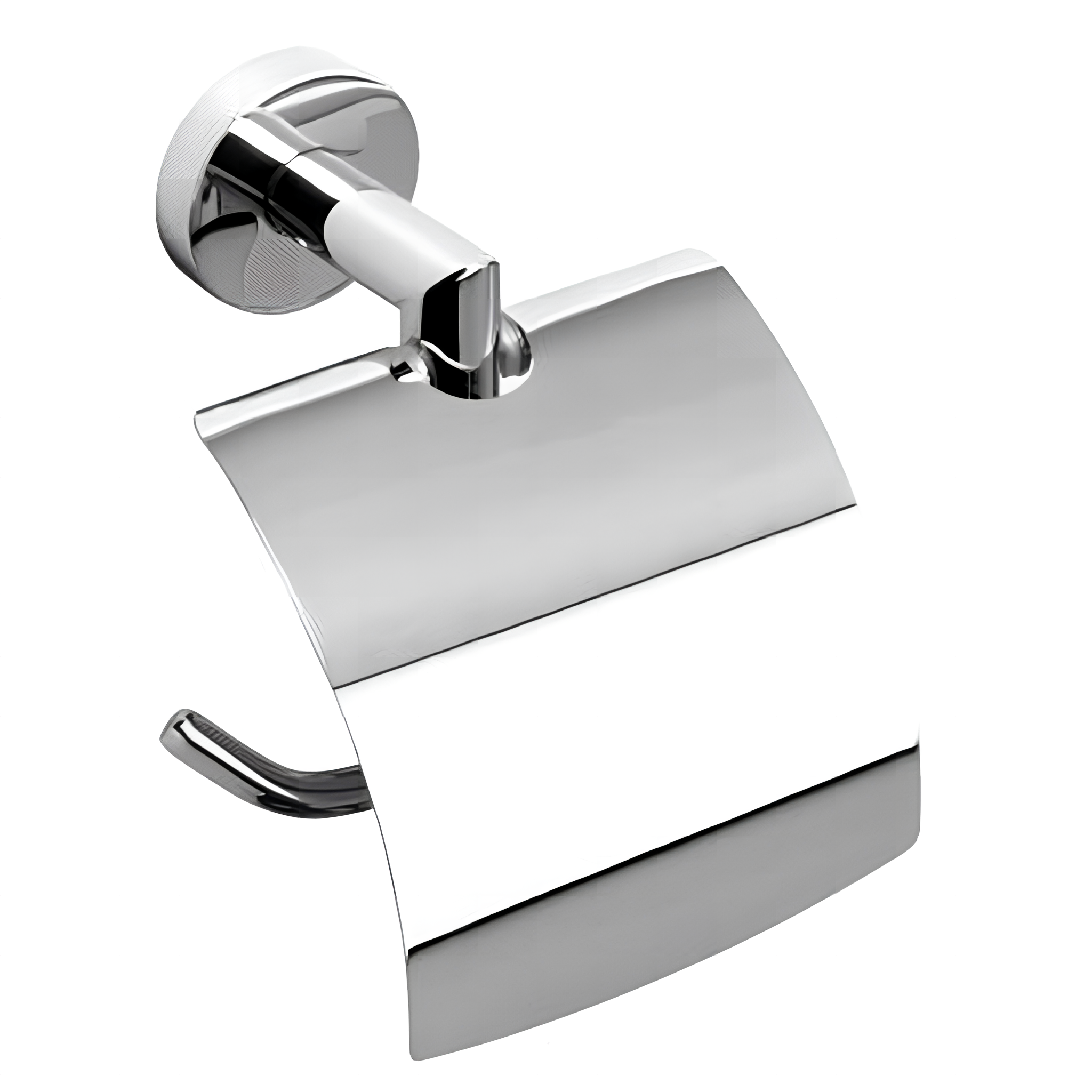 WC papírtartó, 142x170x90mm, króm