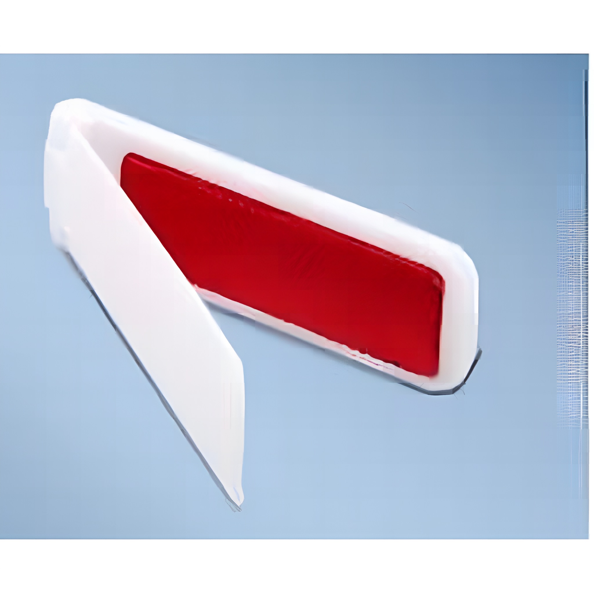 neut. összehajtható ruhakefe fehér műanyag