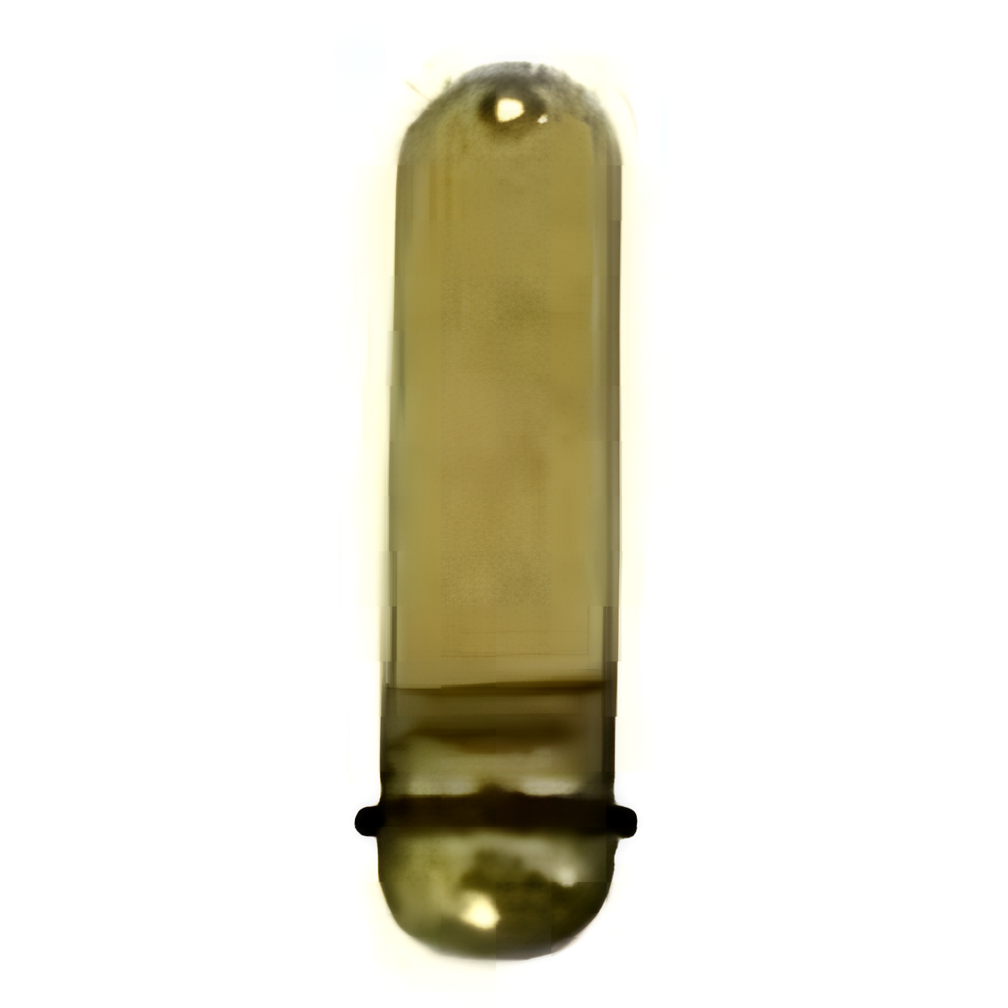 Gömb arany fém kulcskolonc 9x2,8 cm