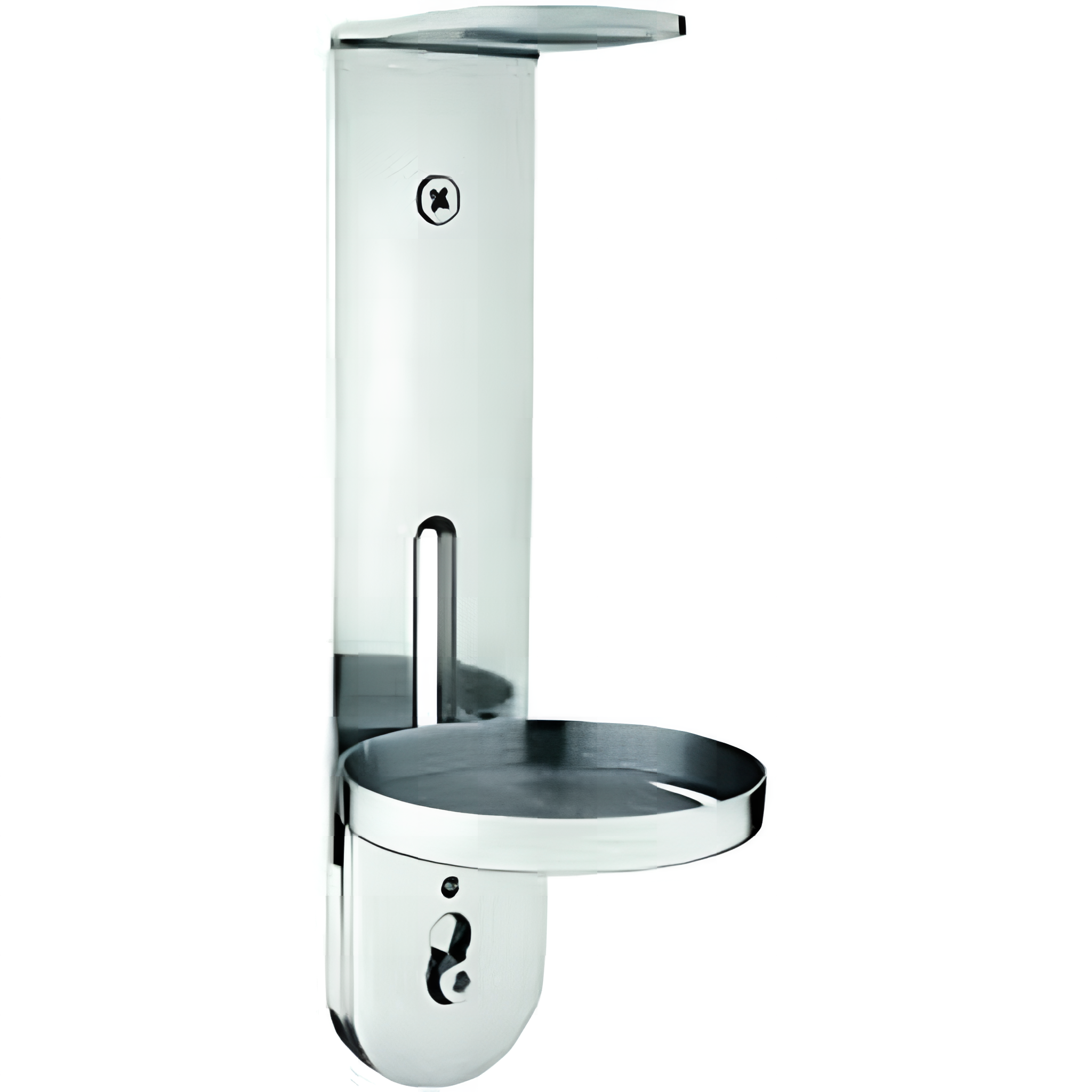 Króm fali tartó pumpás adagolóhoz