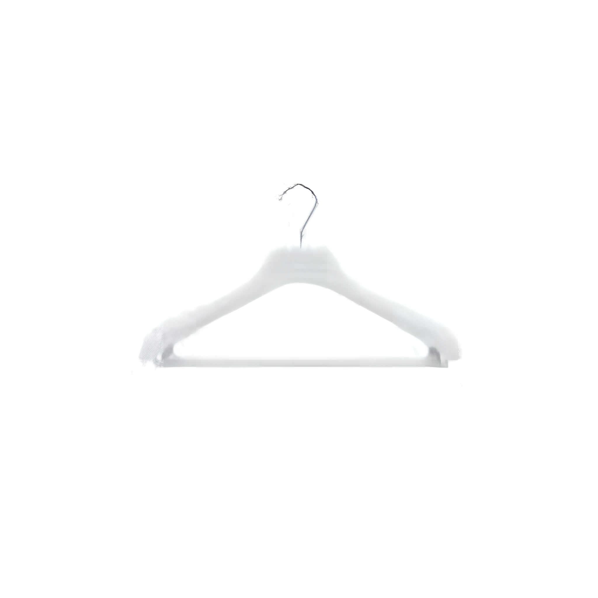 m3 neut. kosztüm műanyag vállfa fehér 42 cm
