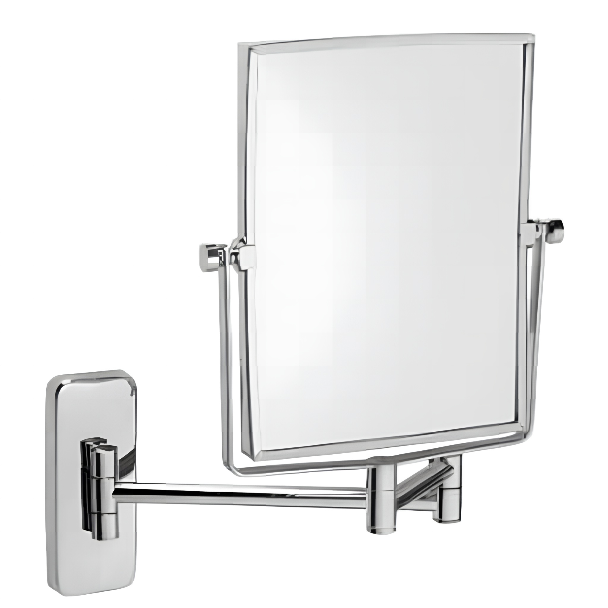 mr4 Kozmetikai tükör, 3x nagyítás, 195x320x390mm, króm