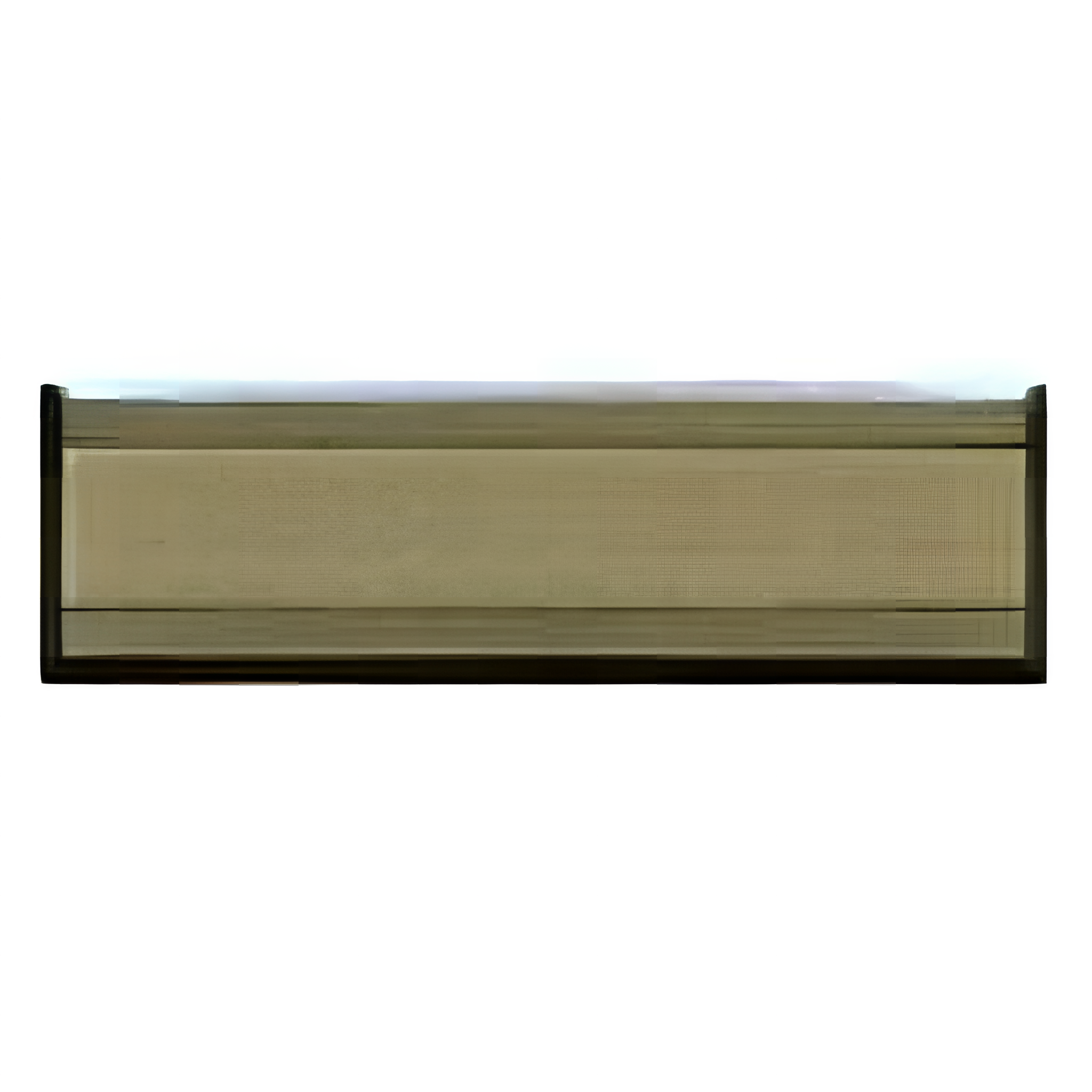 Mágneses hosszúkás névkitűző arany 19x70 mm