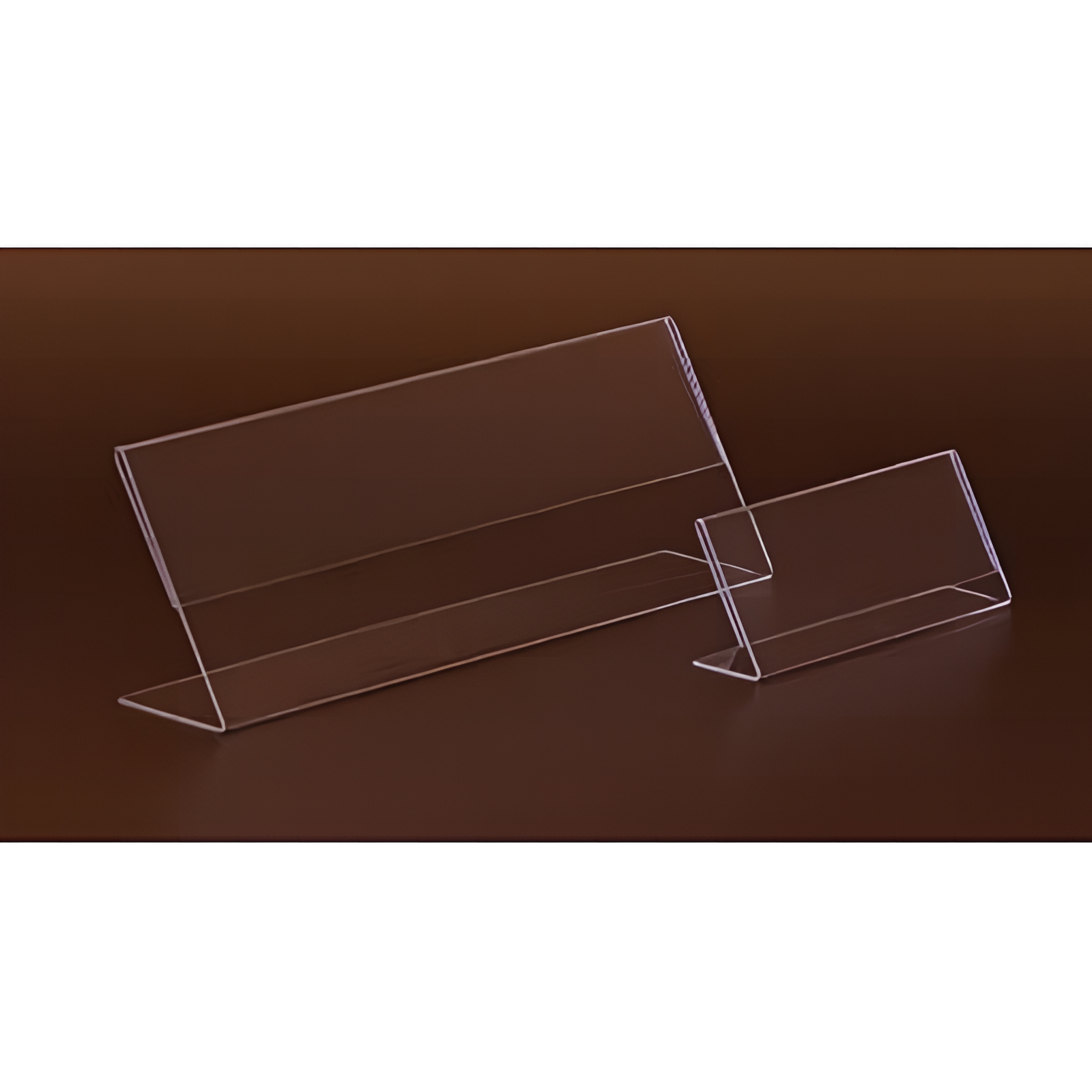 pl3 Plexi egyoldalas névtartó 210x80 mm