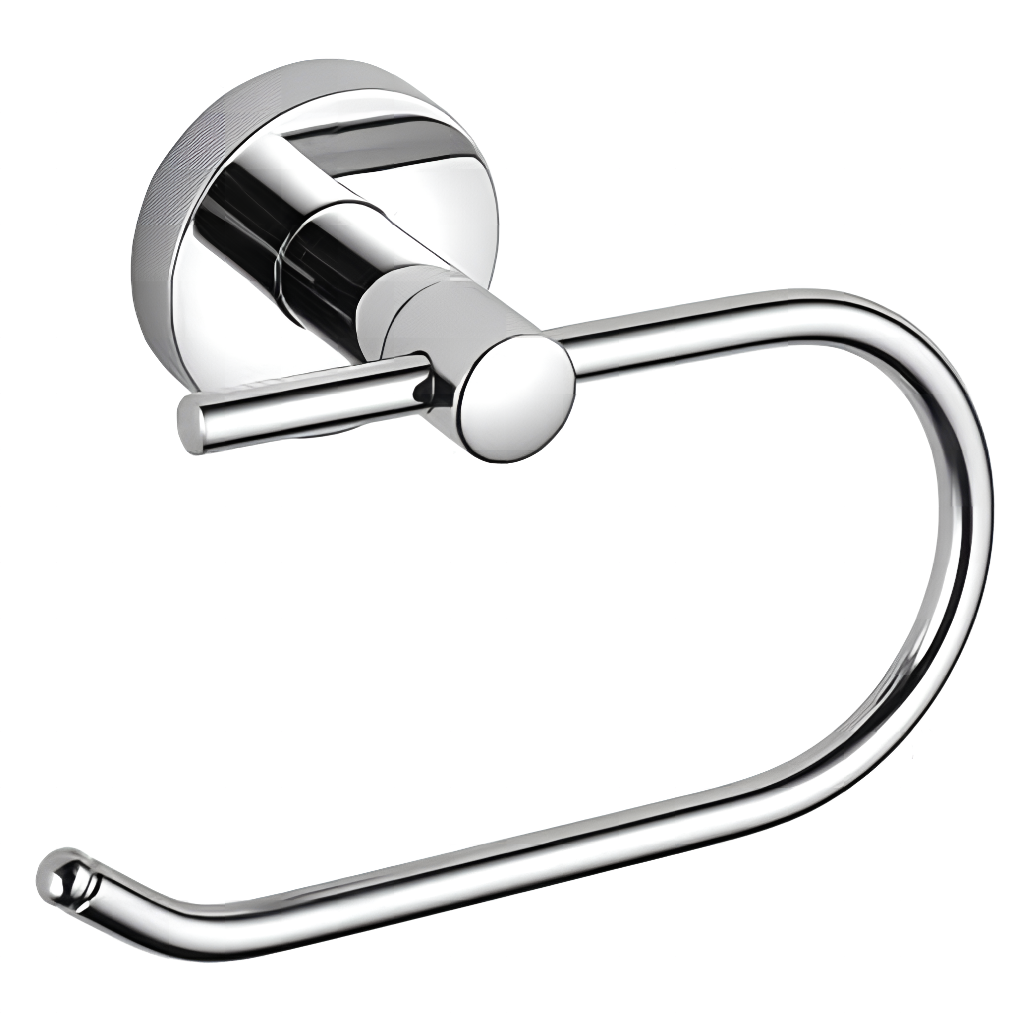 WC-papírtartó, fedél nélkül, 152x105x60 mm króm