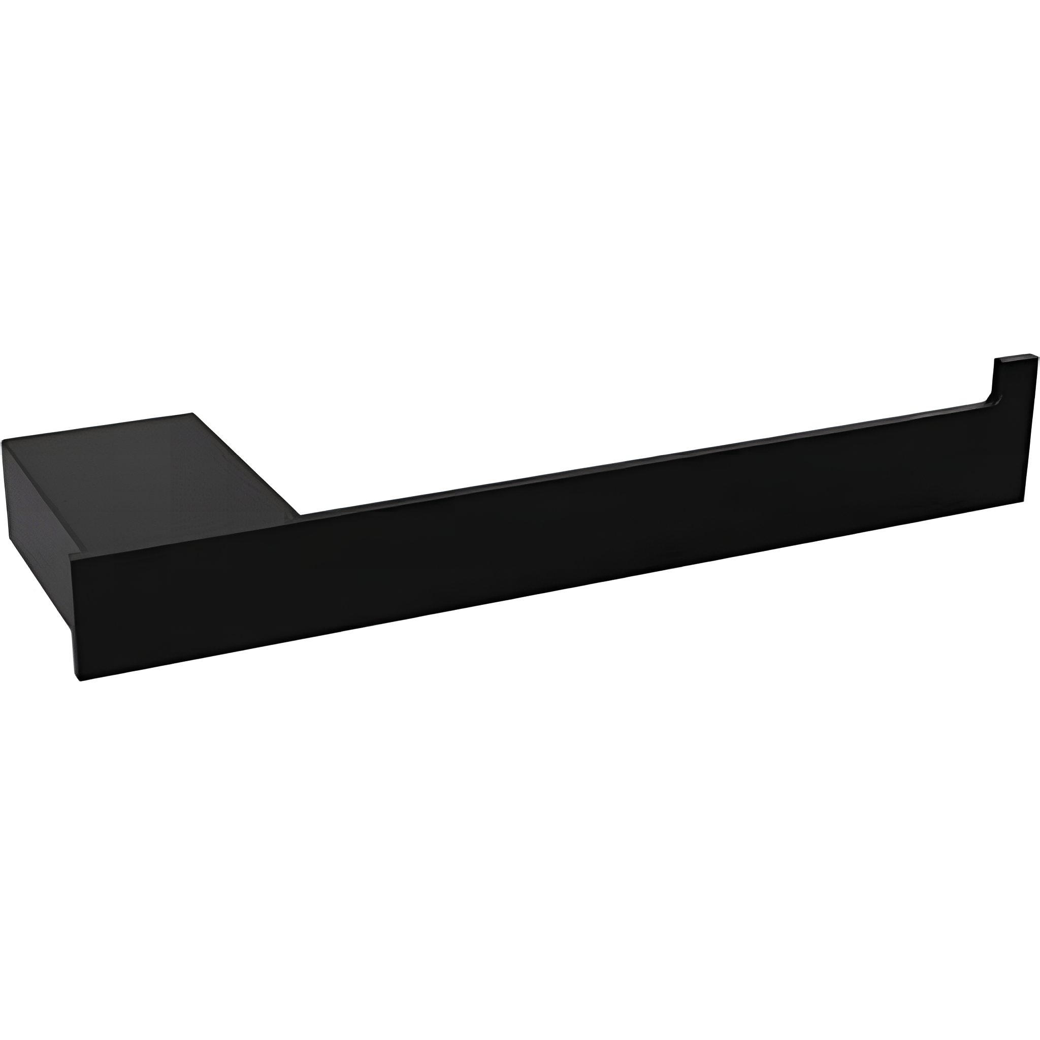 WC papírtartó 179x28x59mm fekete