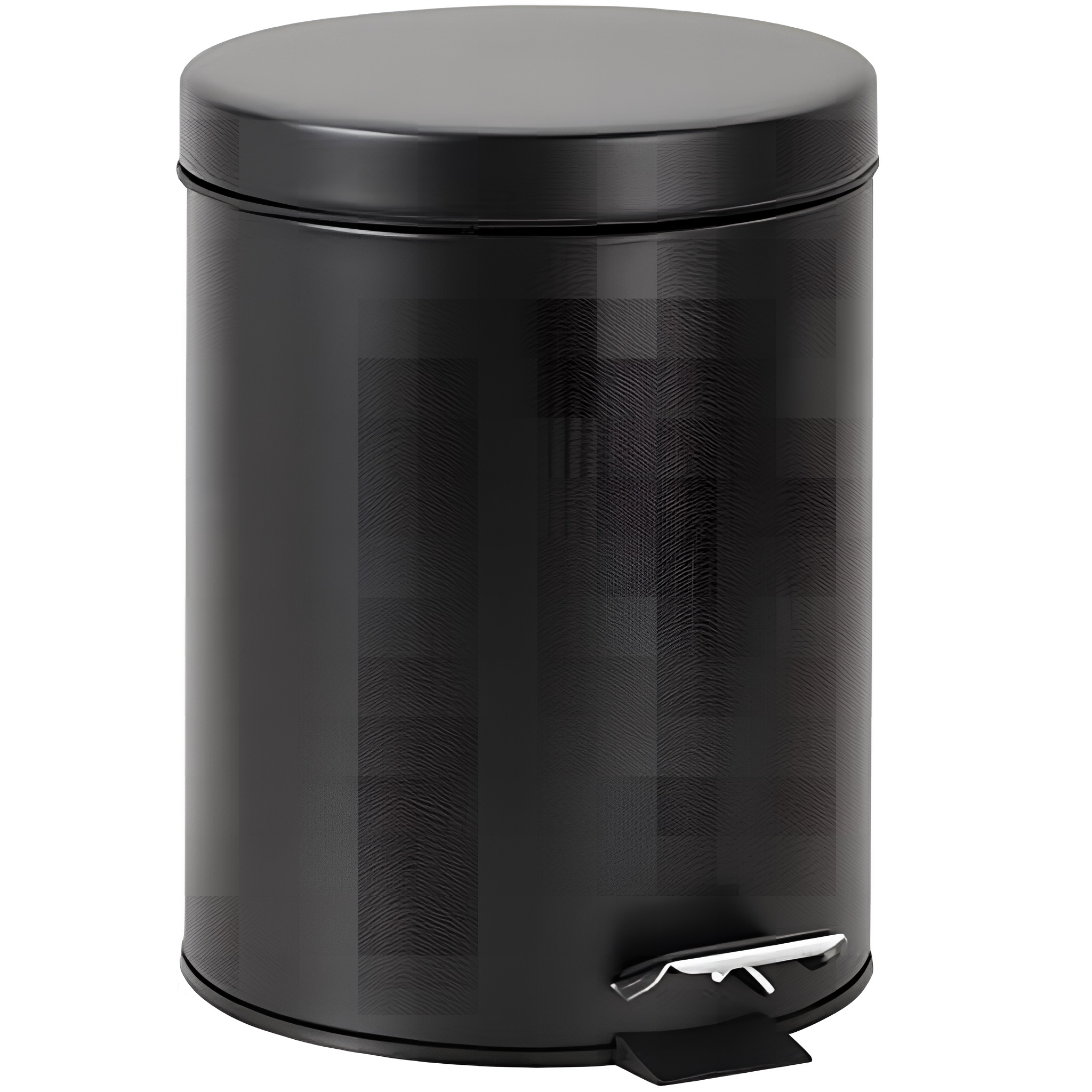 Szemetes 5 literes fekete “Soft Close” 200x280x200mm