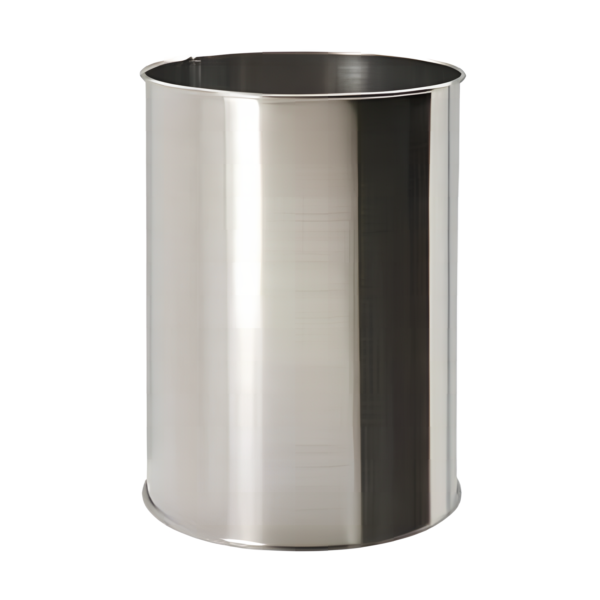 Szemetes 9 literes tető nélkül, 200x285x200mm, 9l, inox/matt