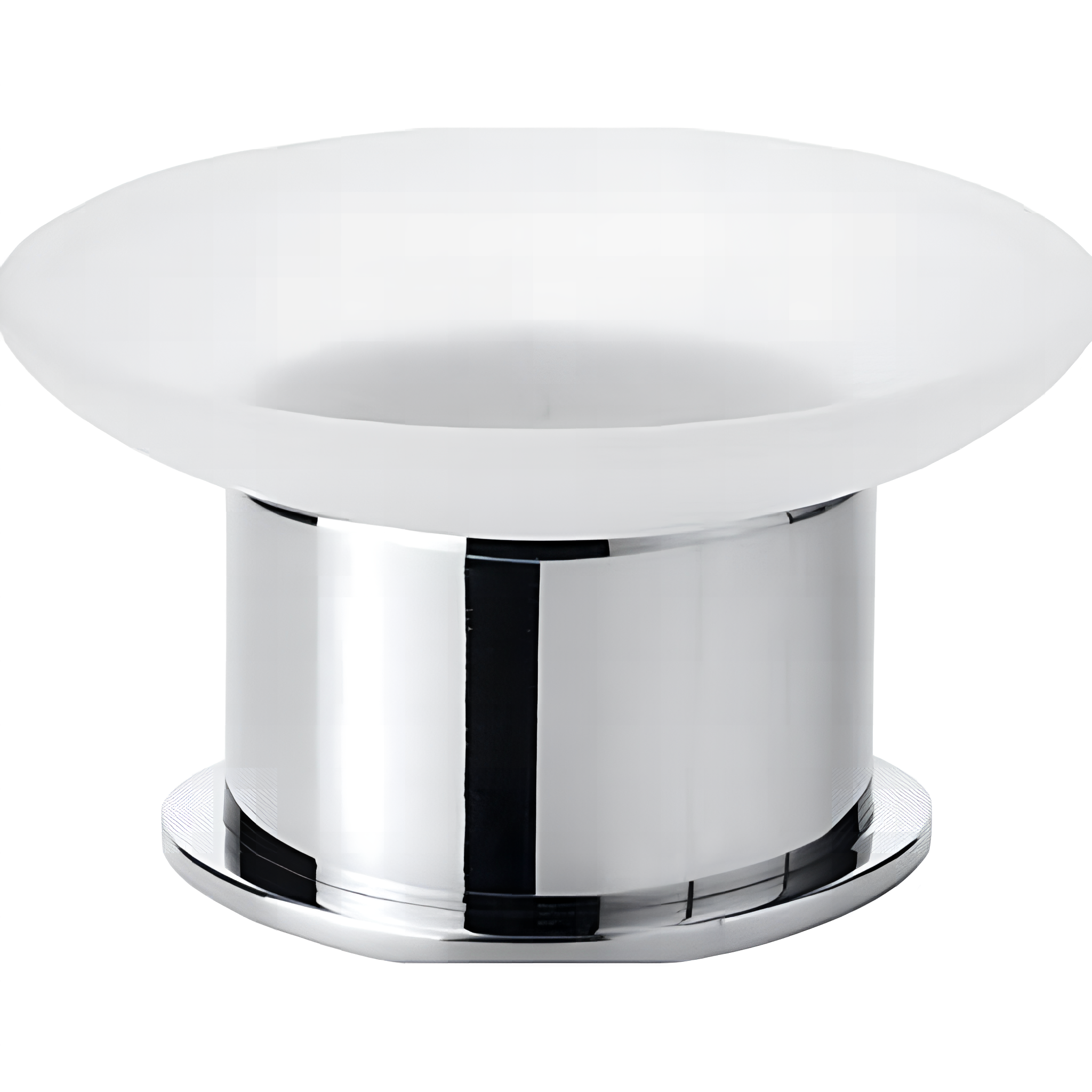 sop12 Álló szappantartó, 110x60x110mm, króm