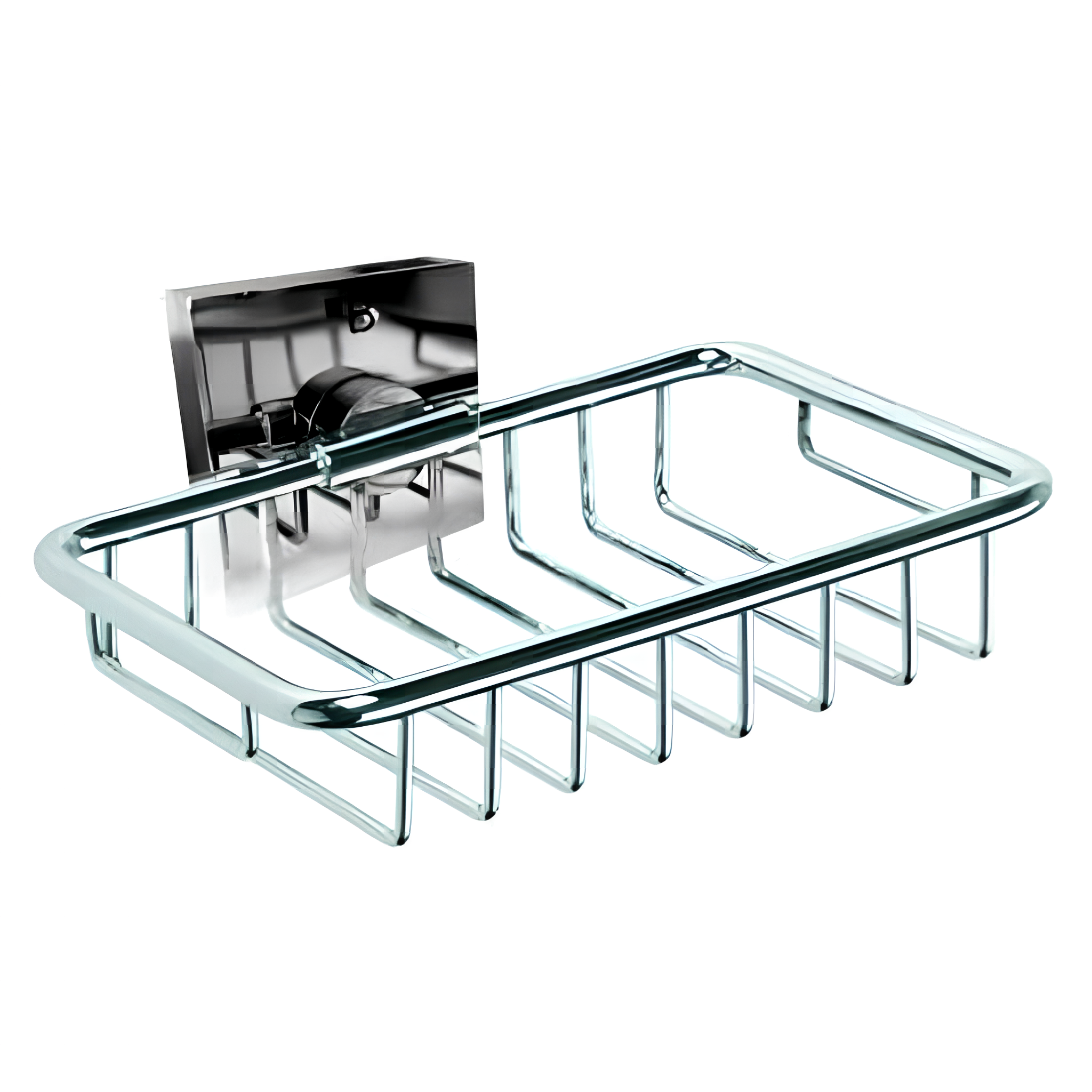 sop14 Szappantartó, 140x52x125mm, króm