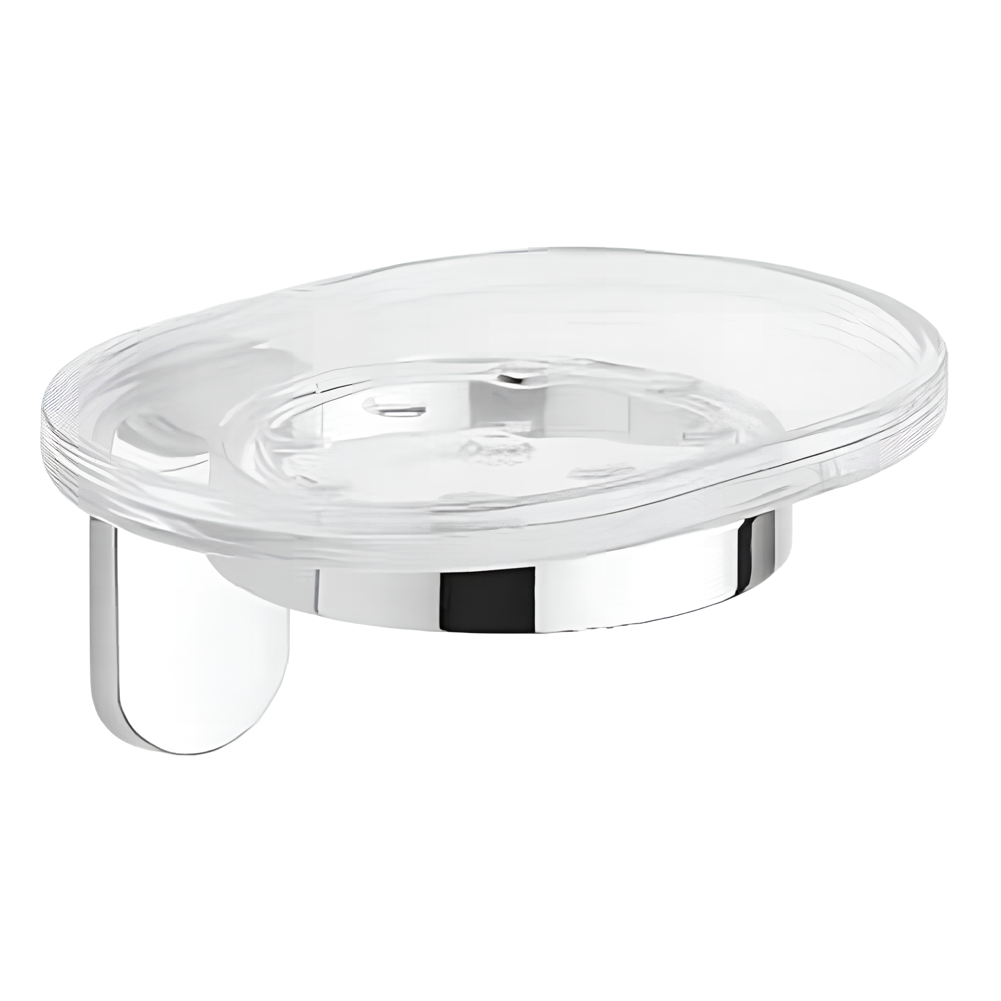 sop4 Szappantartó, ABS/króm 120x63x105 mm