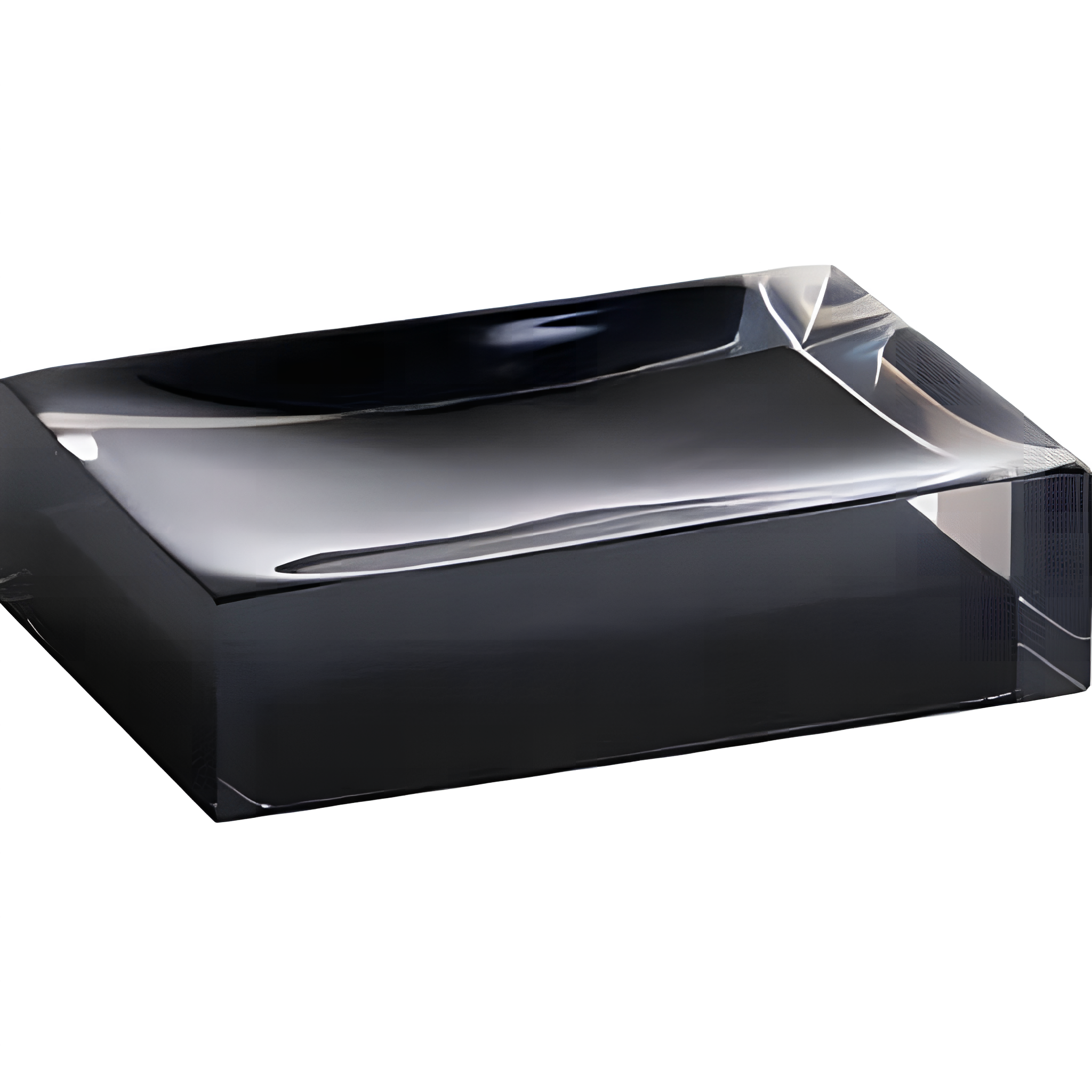 sop6 Szappantartó, 110x30x70mm, fekete