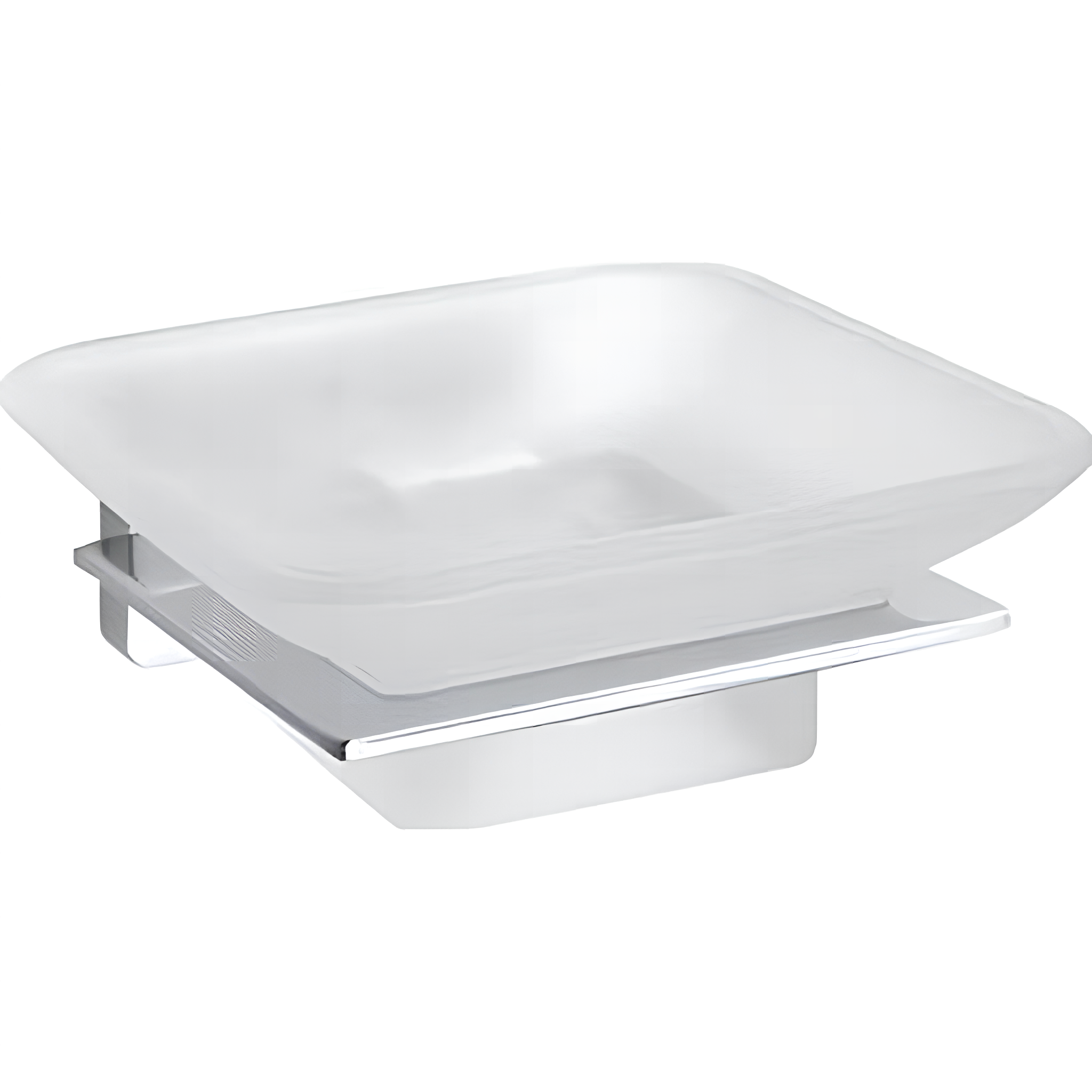 sop8 Szappantartó, 100x40x110mm, króm