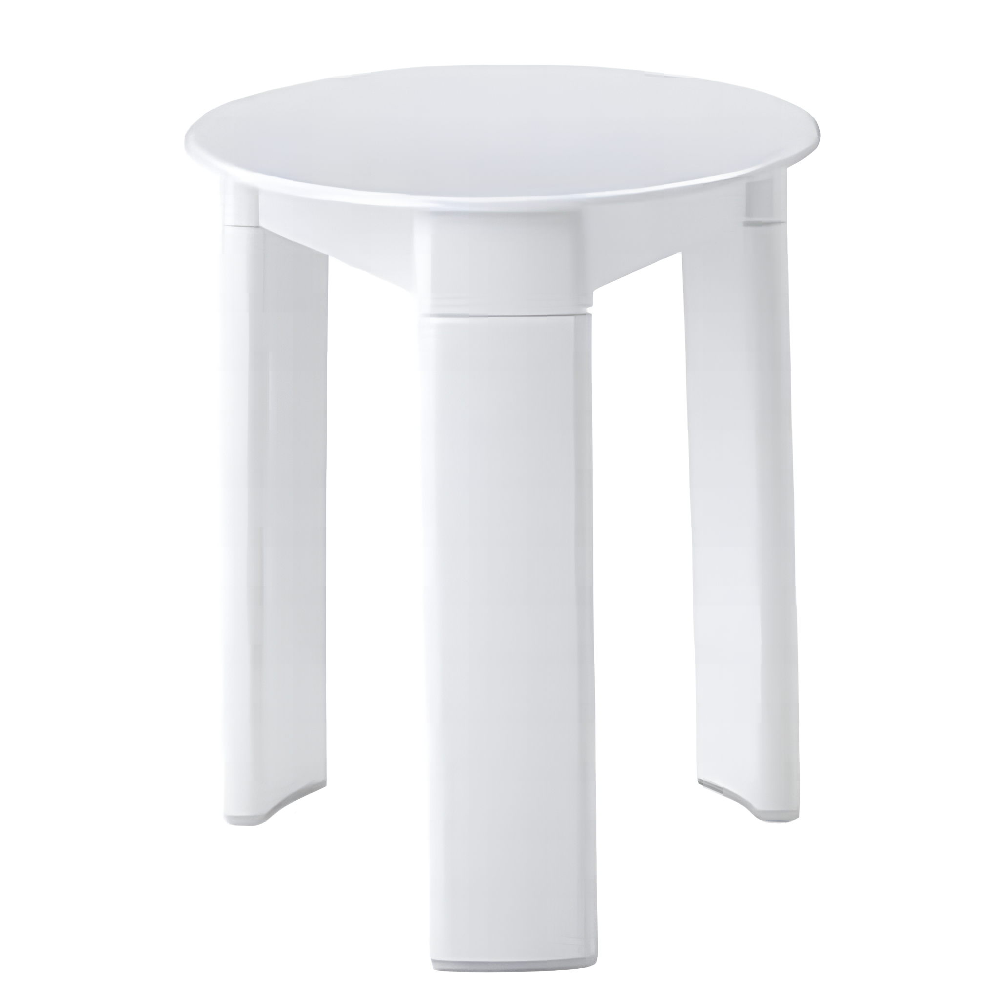 Fürdőszobai szék, átm:33x4cm, fehér