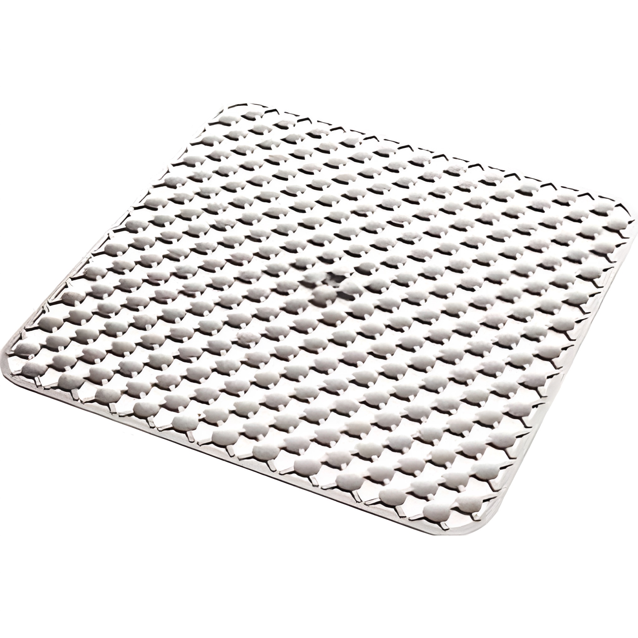 Fürdőszobai szőnyeg csúszásgátlóval,zuhanyfülkébe, 530x530cm, fehér