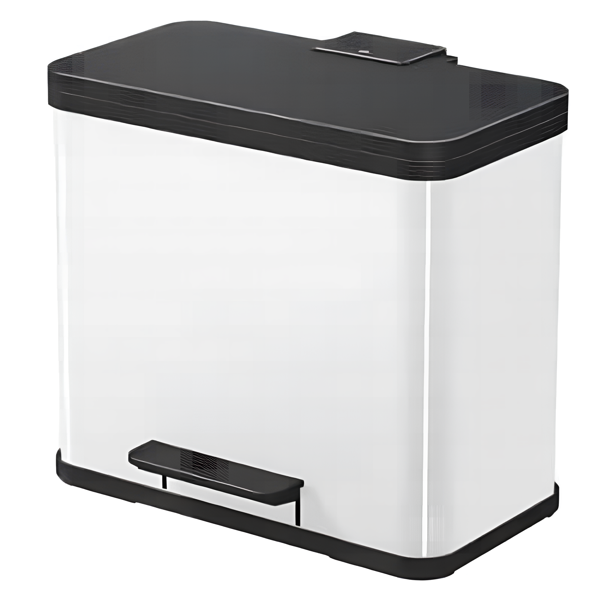 Szelektív szemetes 3 részes 440x470x250mm, 3x9l