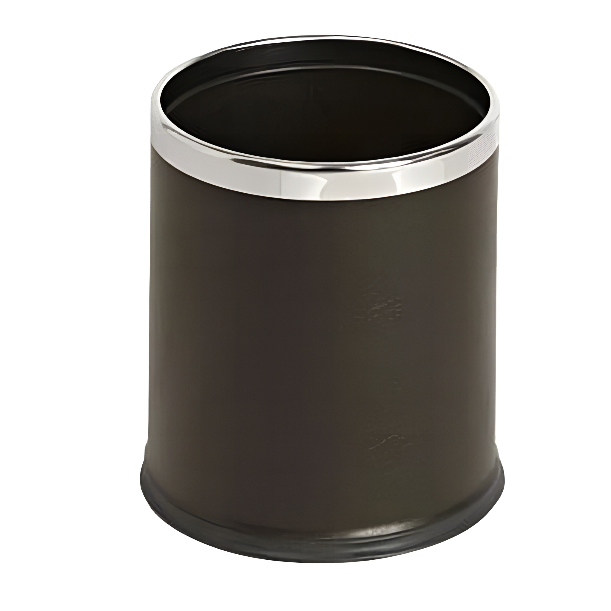 Szemetes 10 literes fekete duplafalú