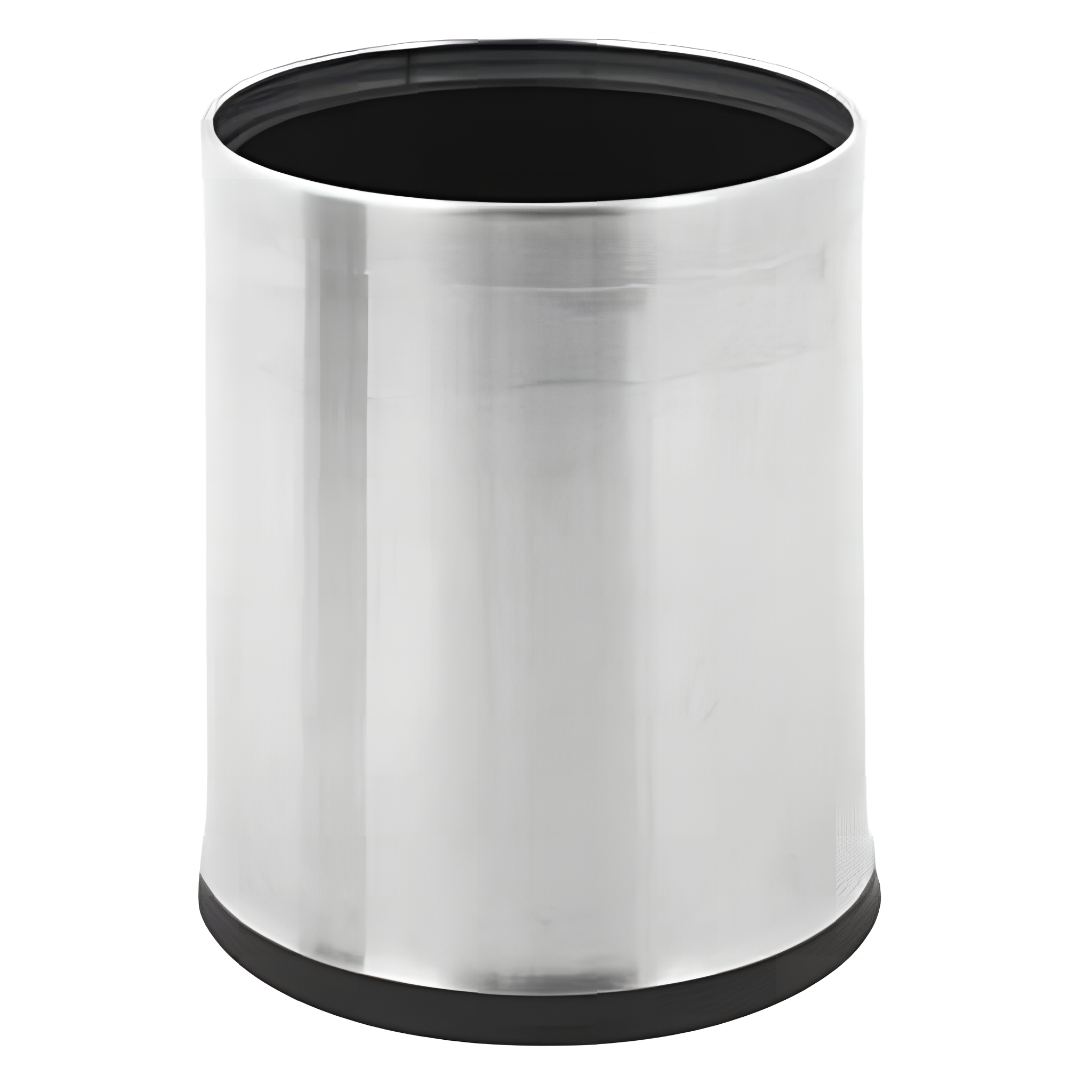 Szemetes 10 literes matt króm duplafalú