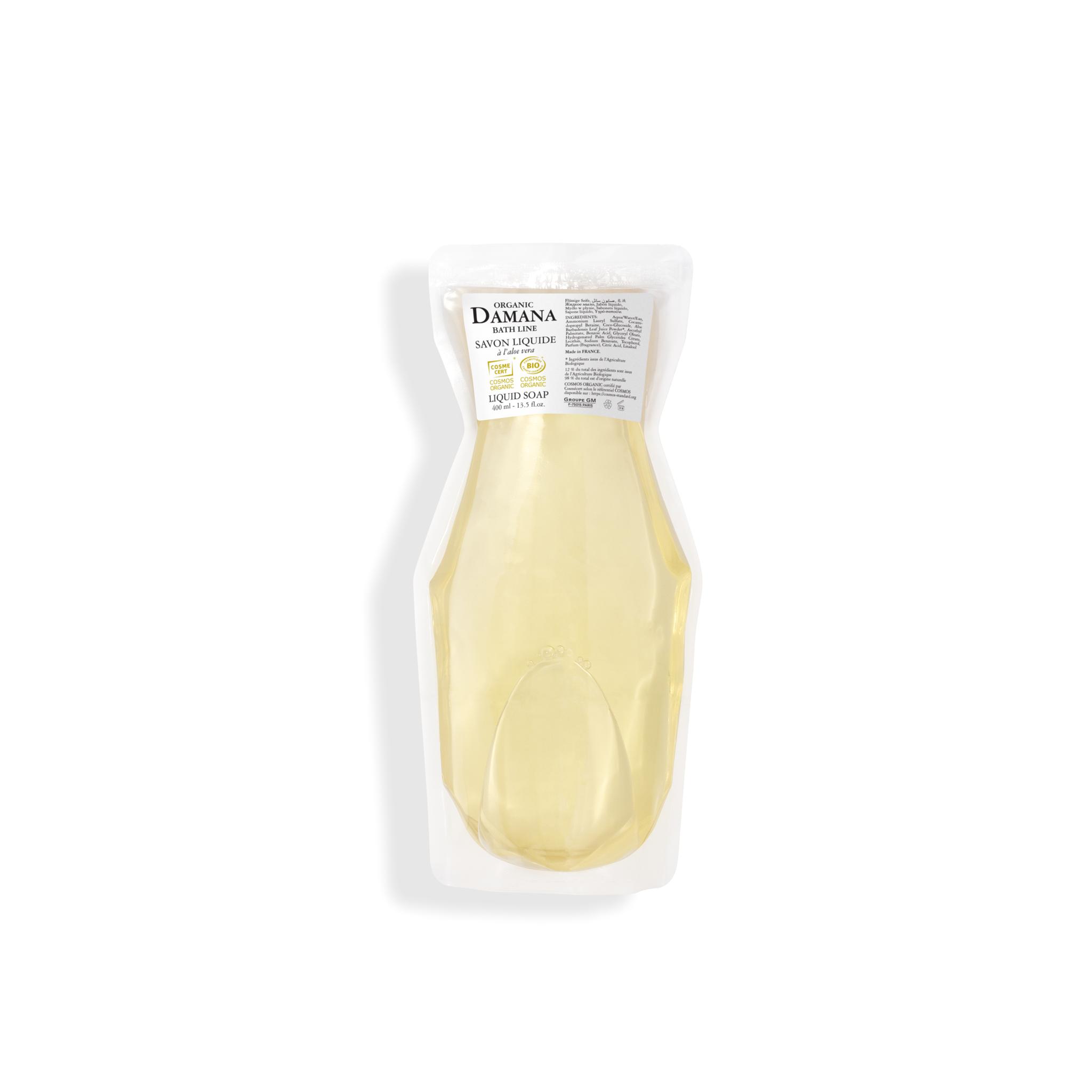 Damana Organic folyékony szappan 400 ml Ecofill utántöltő