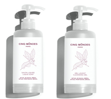 cinq mondes ecofill Cinq Mondes sampon és tusfürdő 400 ml Ecofill adagoló