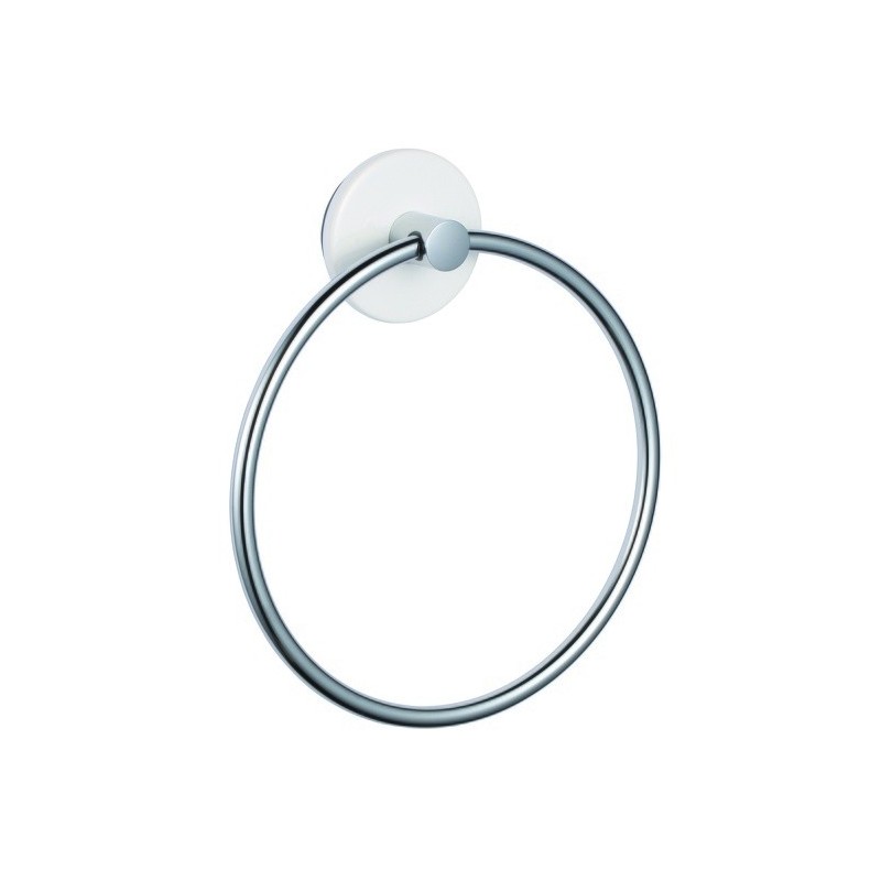 MSV Zinc Wall Towel Ring MALTA M Chrome MSV