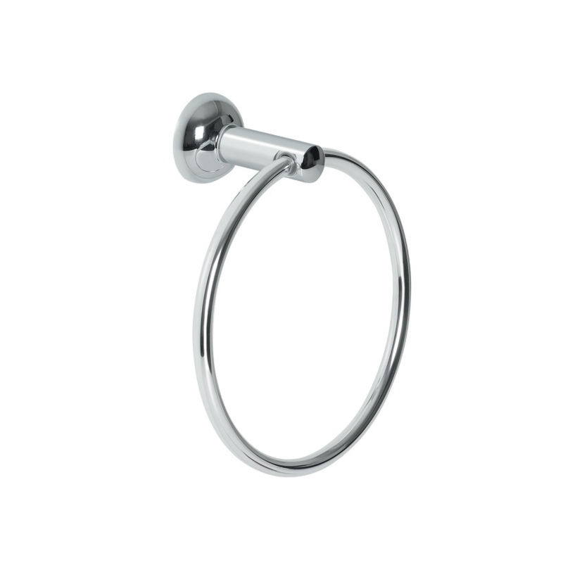 Spirella Wall Mounted Towel Ring Steel COUNTRYSIDE Chrome Spirella