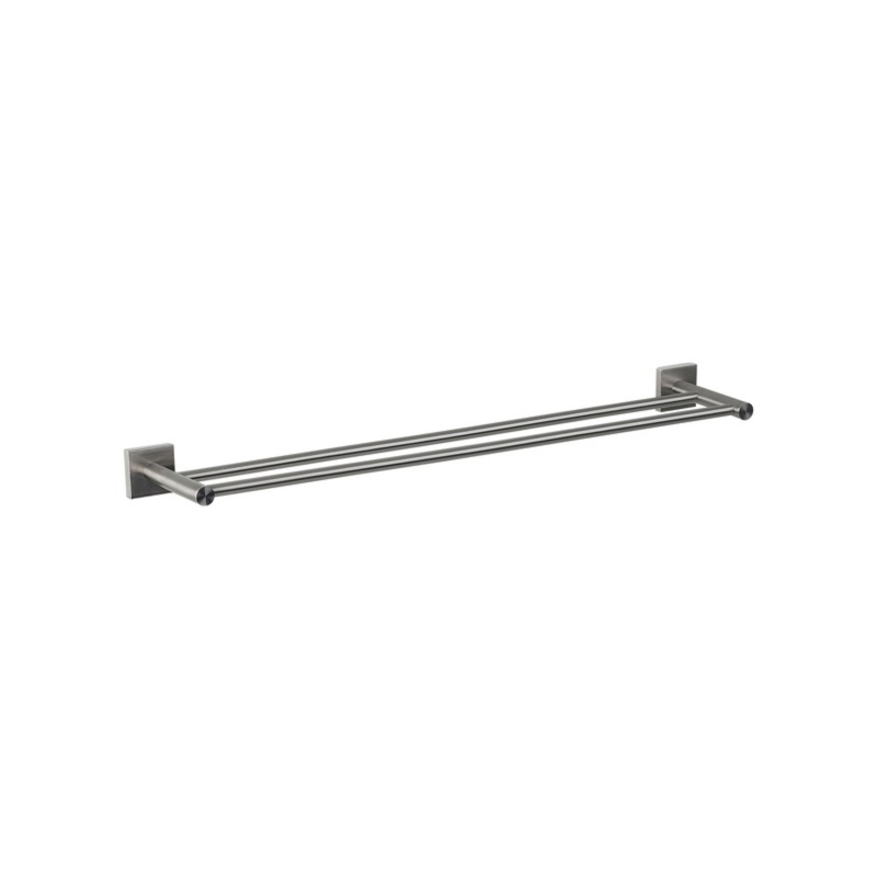 Spirella Double wall-mounted towel rack NYOSTEEL Brushed Spirella