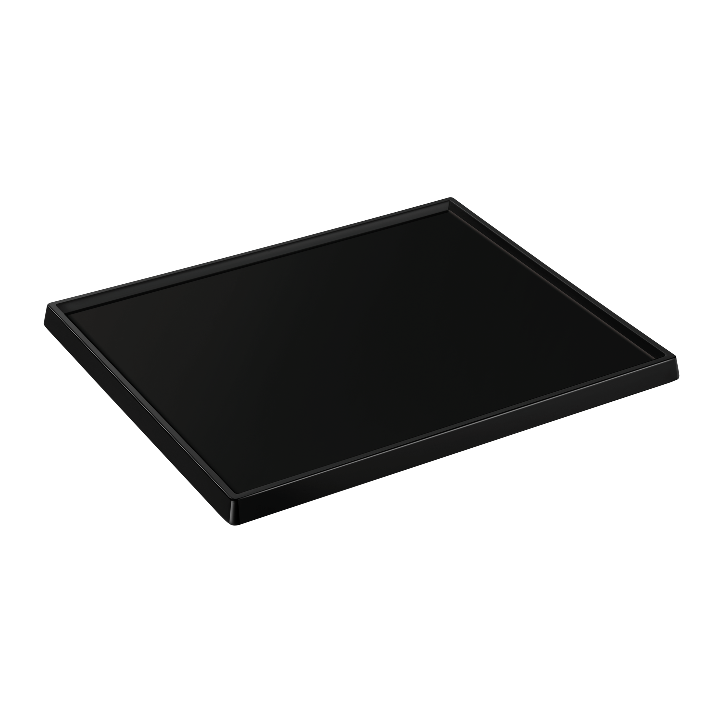 170226_Welcome_Tray_Solution_Tablett_schwarz.png Main Tray, black, 400 x 330 x 20 mm